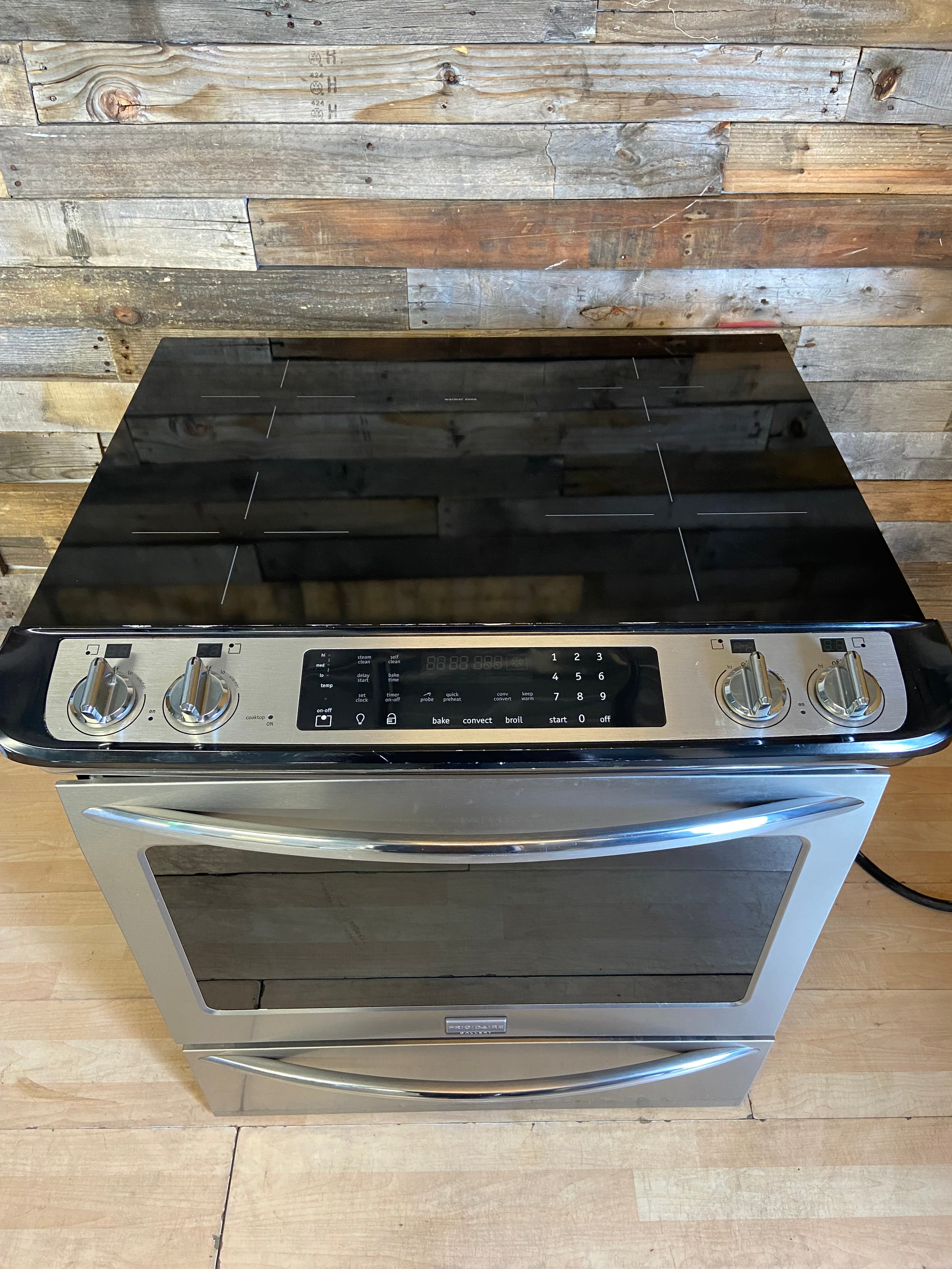 Frigidaire Stainless Slide In Induction Range With Convection