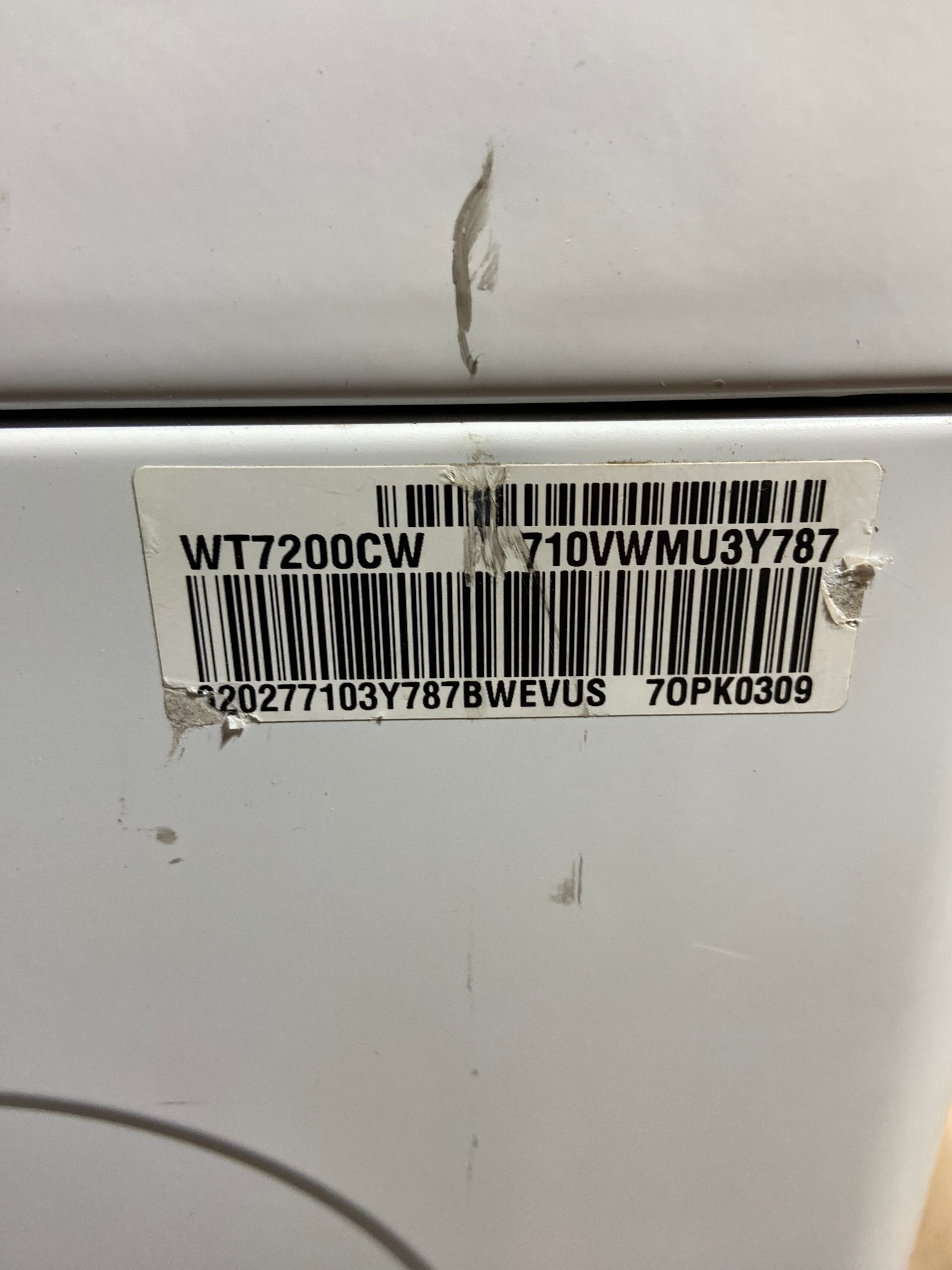LG Top Load Large Capacity Washer & Dryer Set