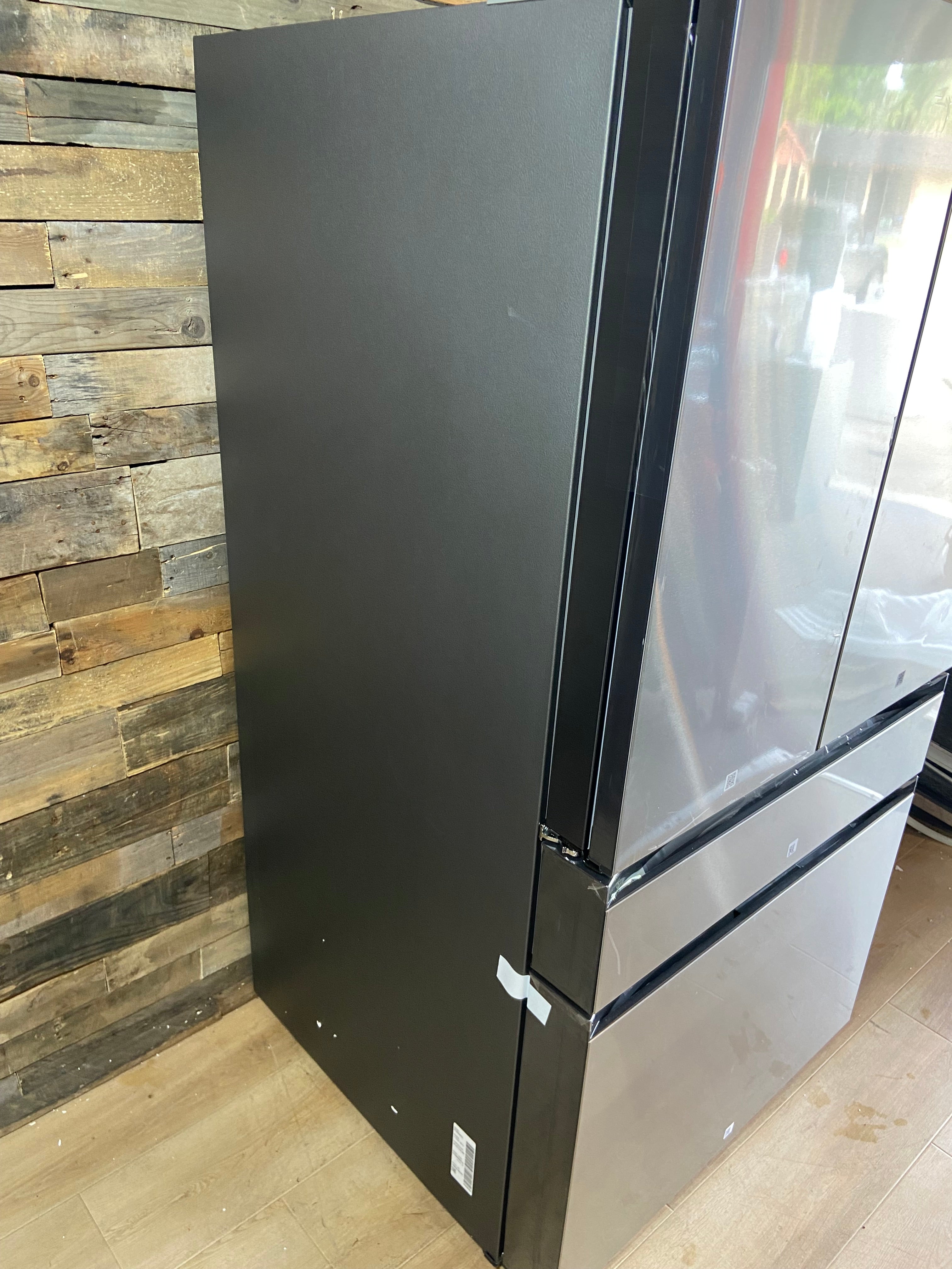 Samsung Bespoke 36 in. 29 cu. ft. Standard Depth 4-Door French Door Refrigerator with Sphere Ice in Stainless Steel