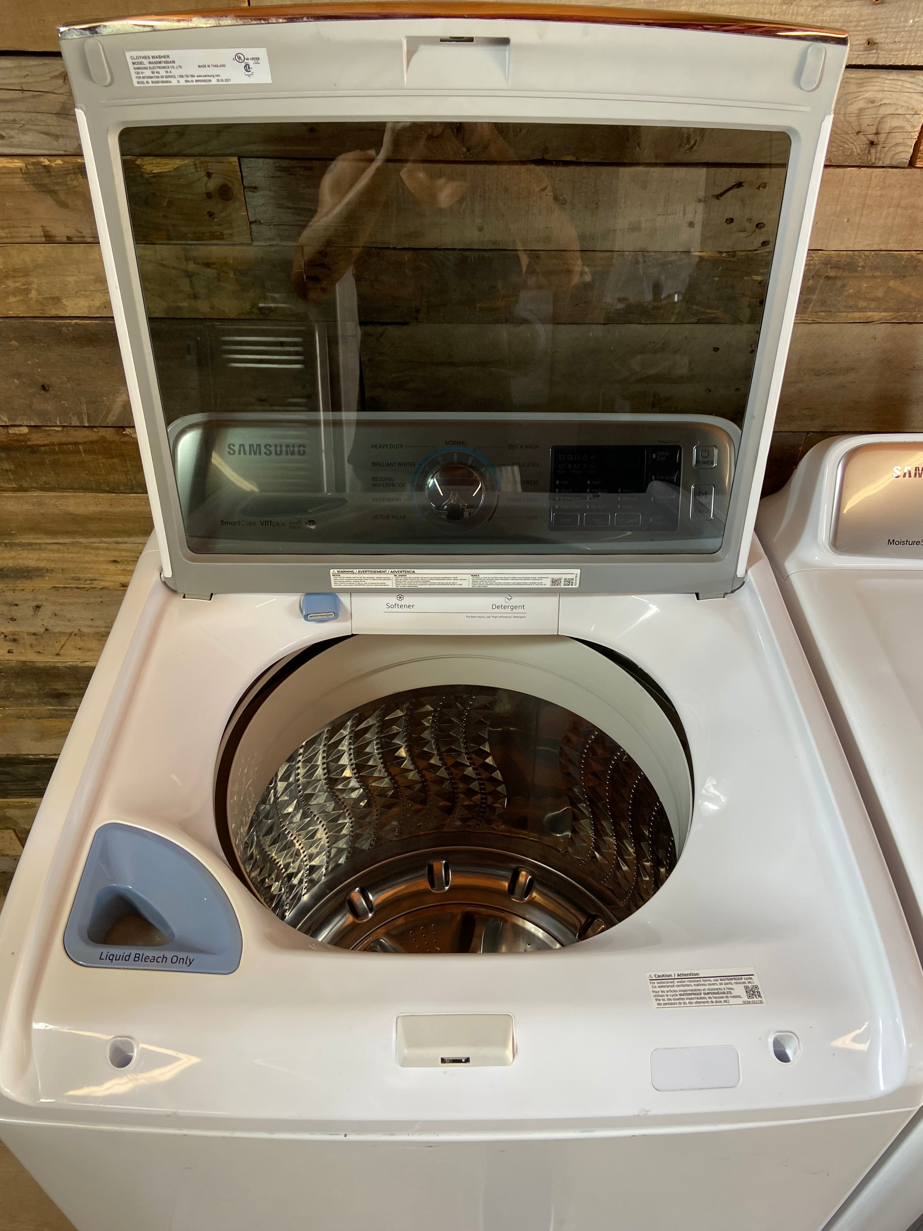 Samsung Top Load Large Capacity Washer & Dryer Set