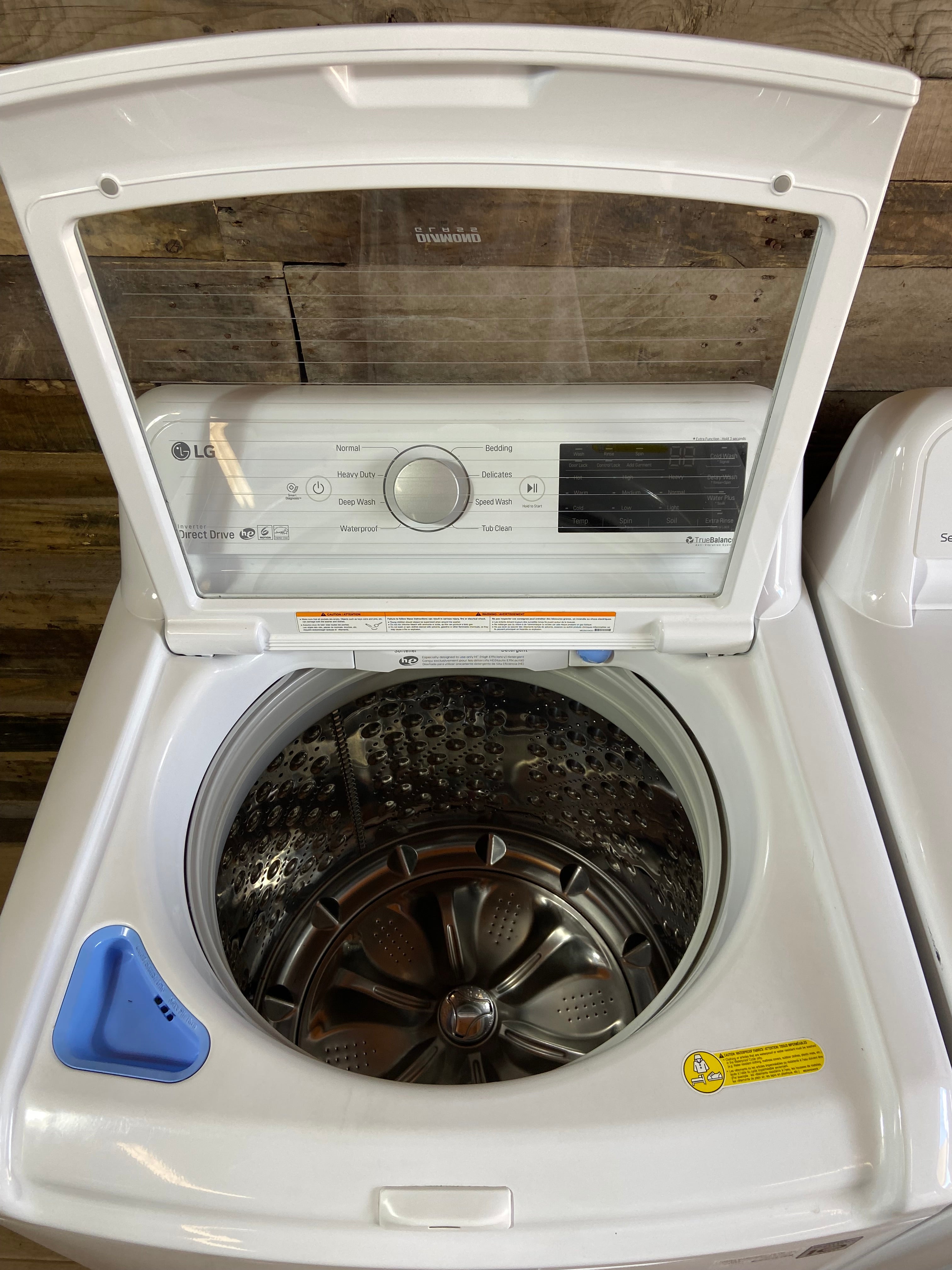 LG Large Capacity Direct Drive Washer & Dryer Set