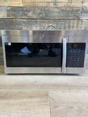 Stainless Samsung 1.6 cu. ft. 1000 W Over-the-Range Microwave with Auto Cook