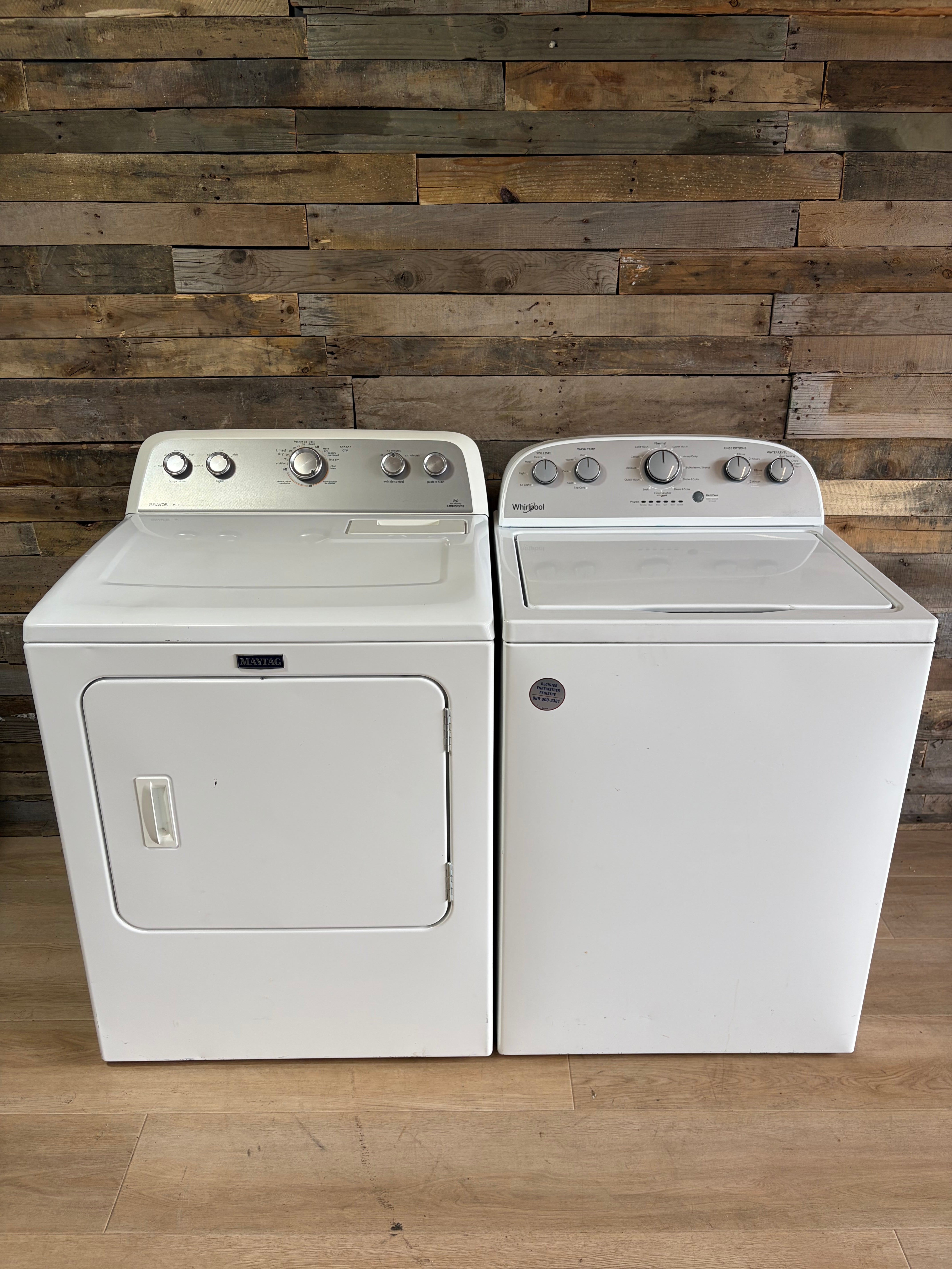 Maytag Whirlpool Top Load Set