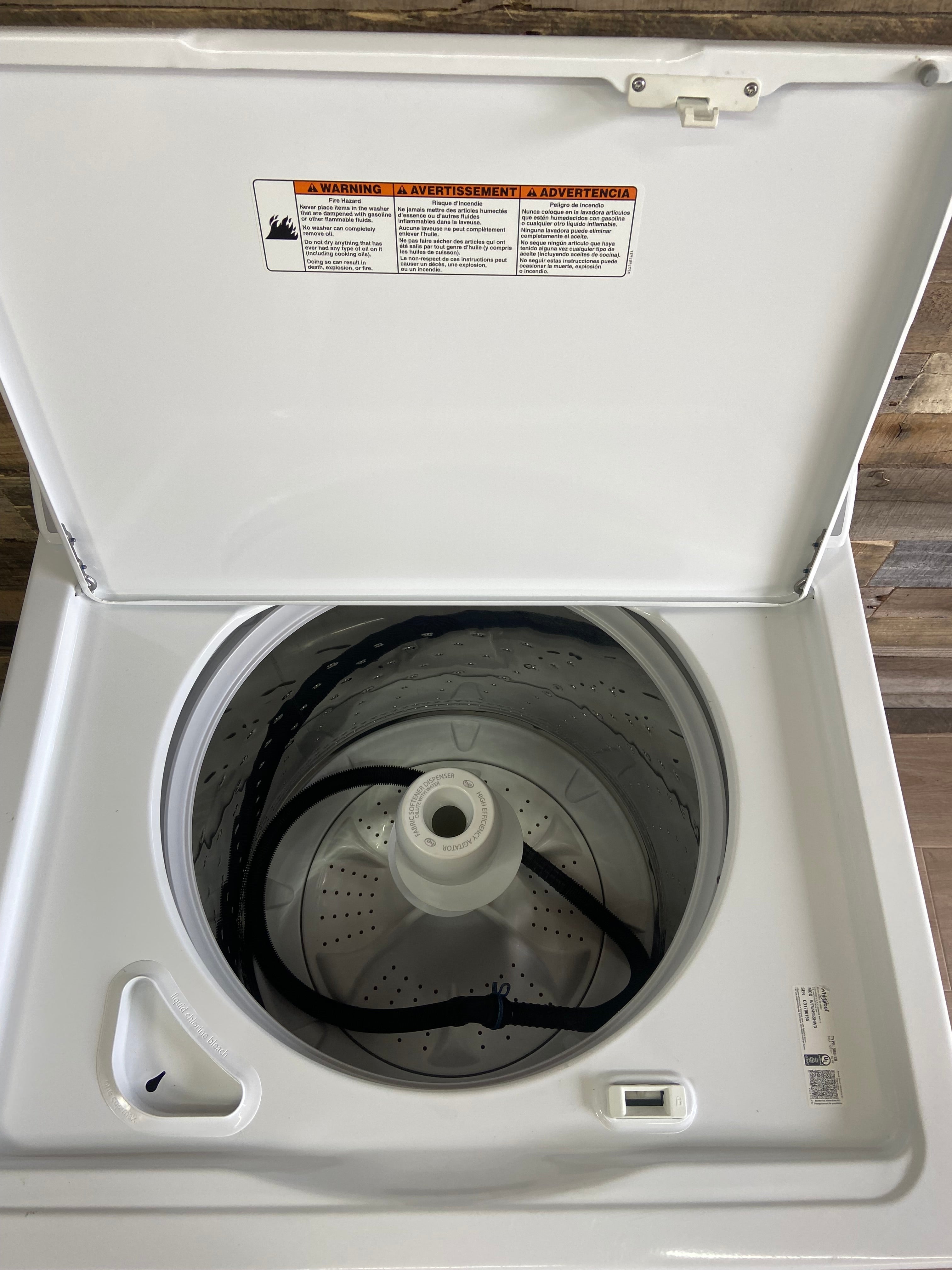 Whirlpool Grey Face Large Capacity Top Load Washer