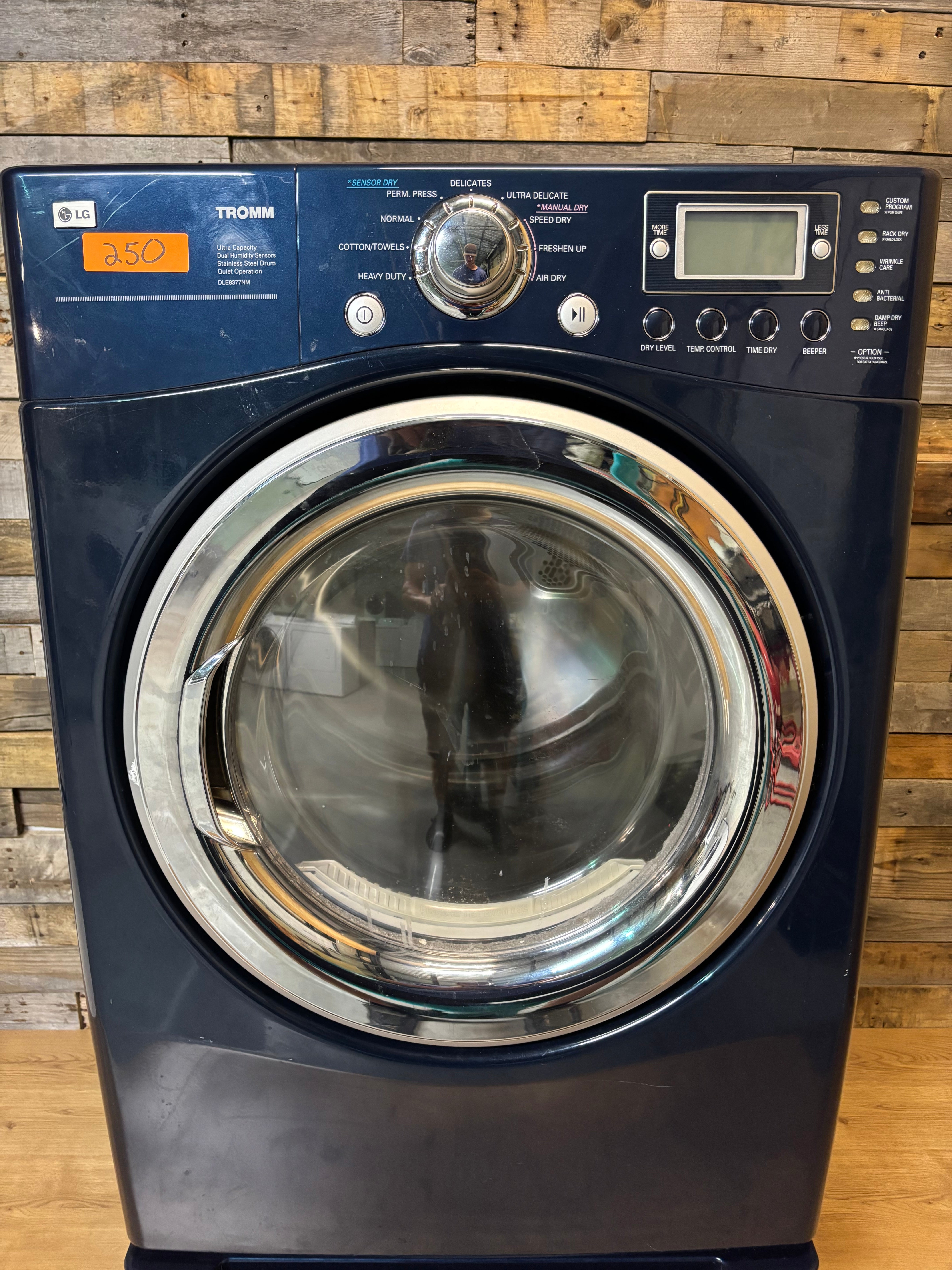 Blue LG Tromm Dryer
