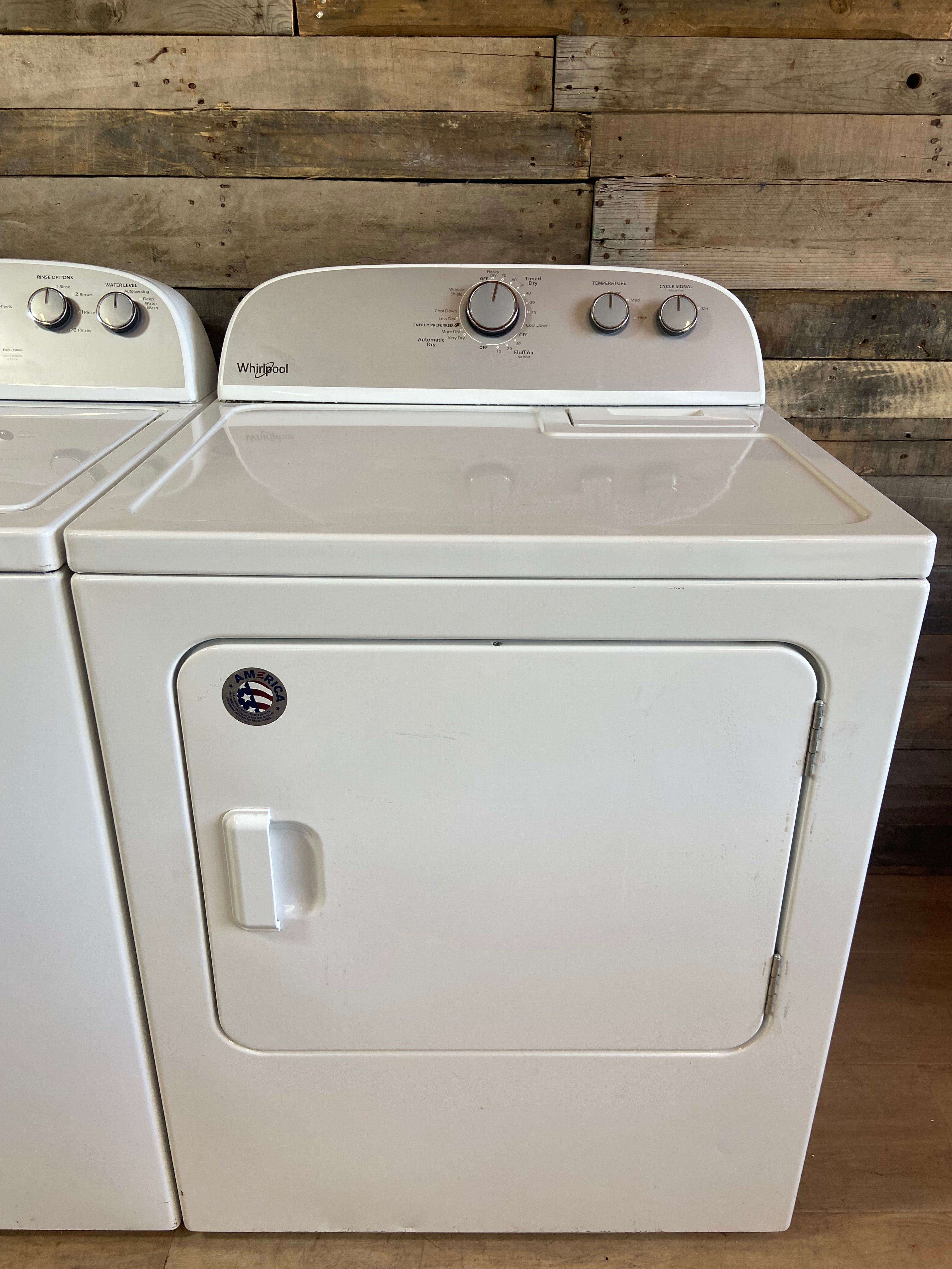 Whirlpool Grey Face Top Load Set