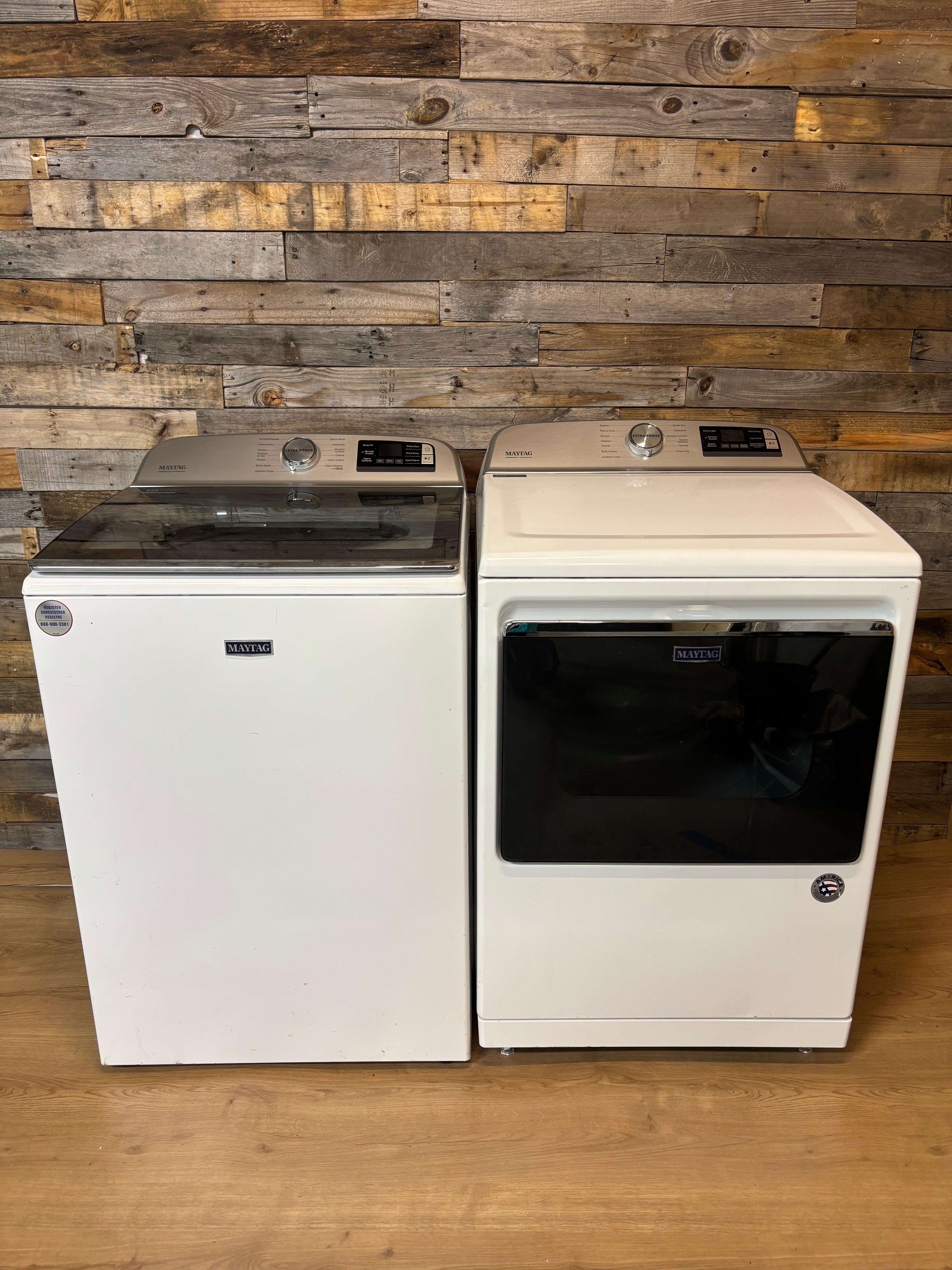 Extra Power Maytag Smart Top Load Set