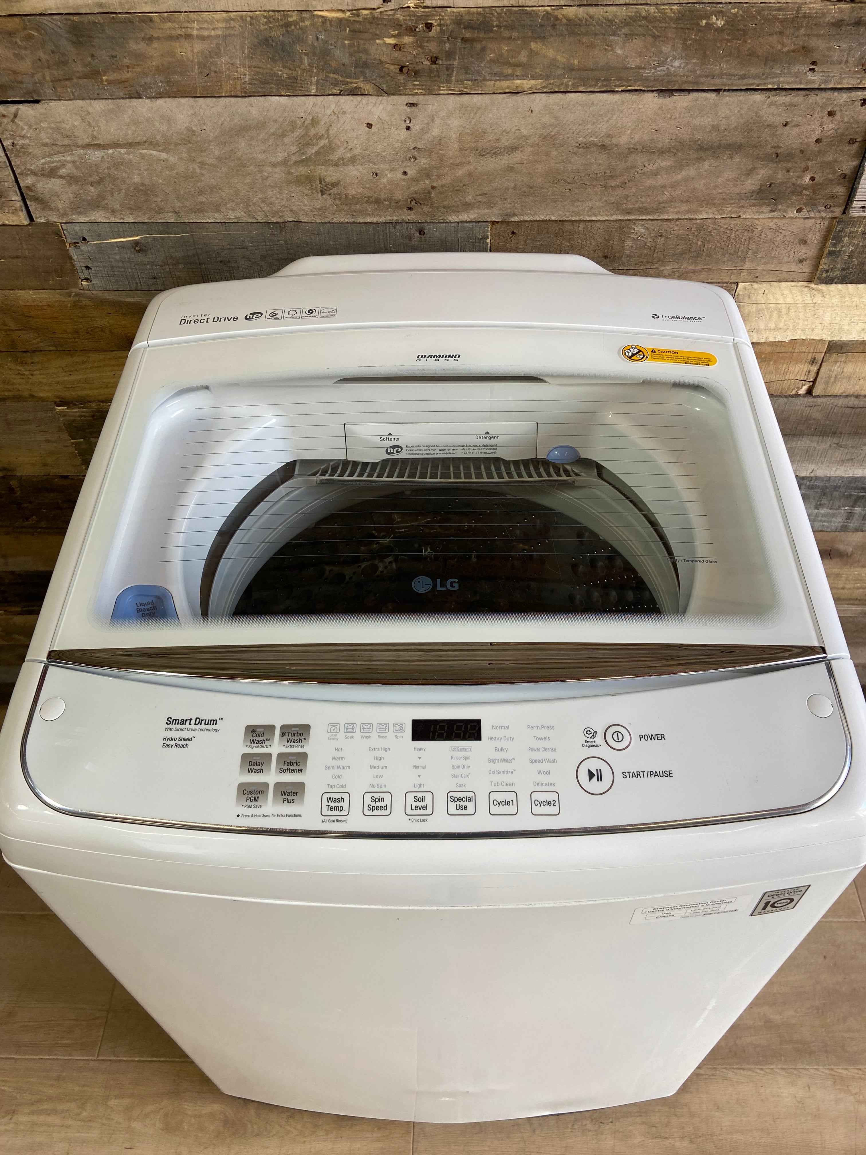 LG Direct Drive Smart Drum Top Load Washer