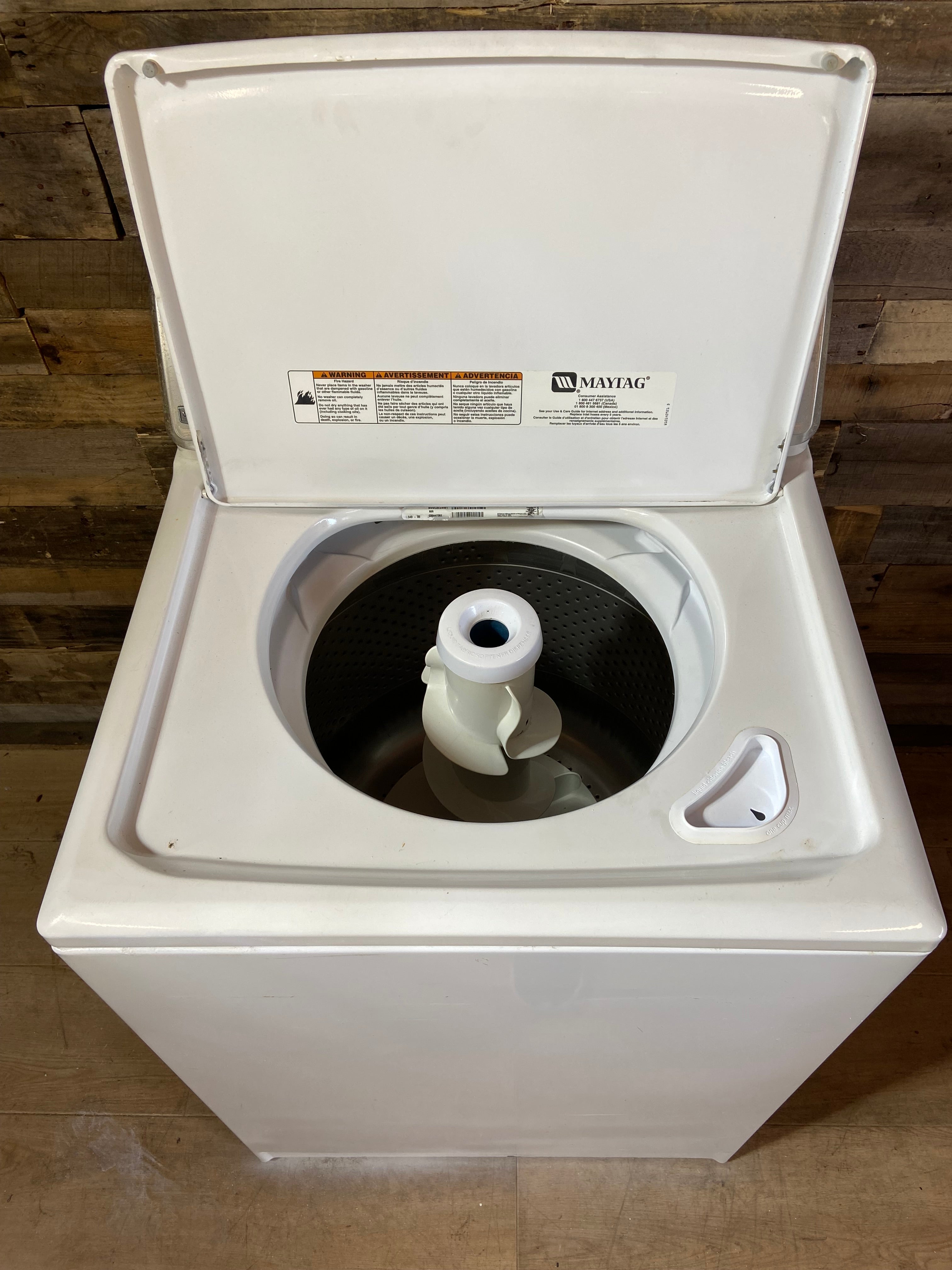 Maytag Centennial Top Load Direct Drive Old School Washer