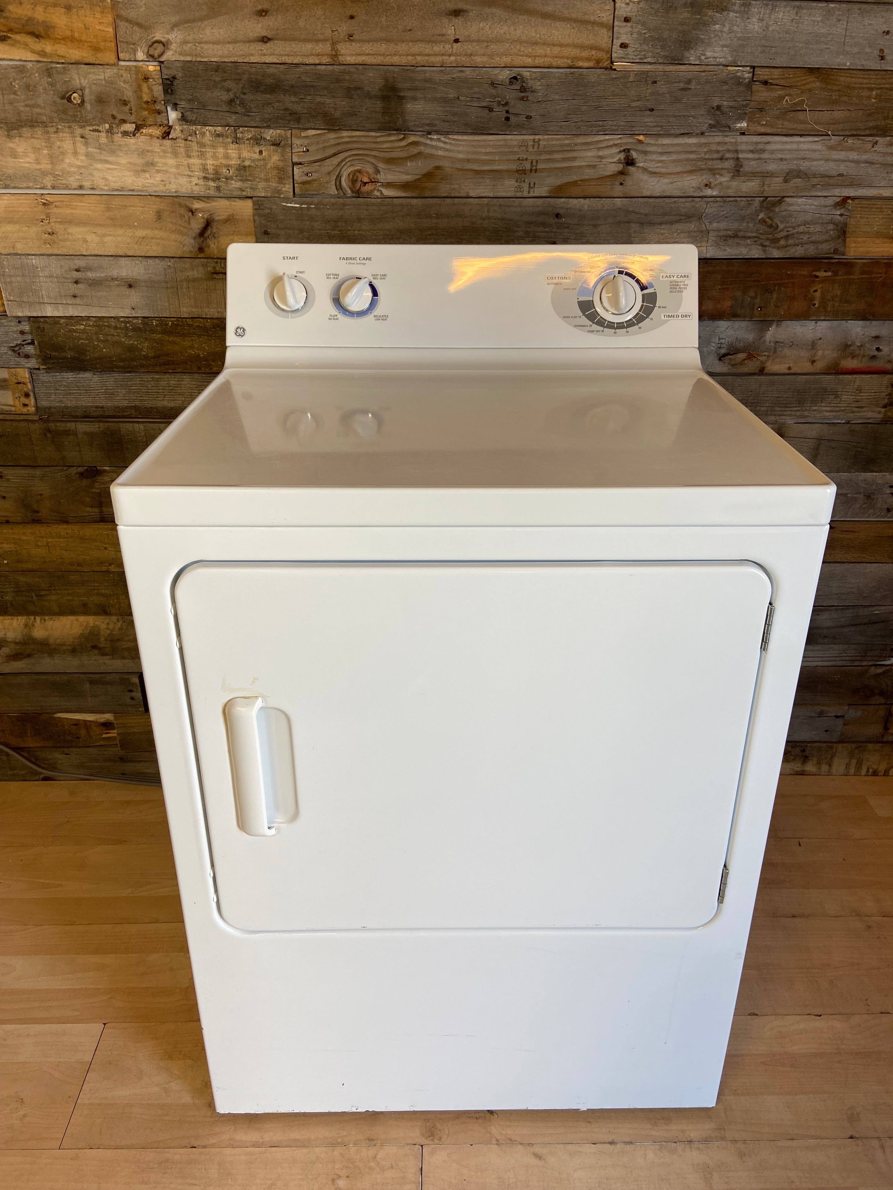 GE White Dryer