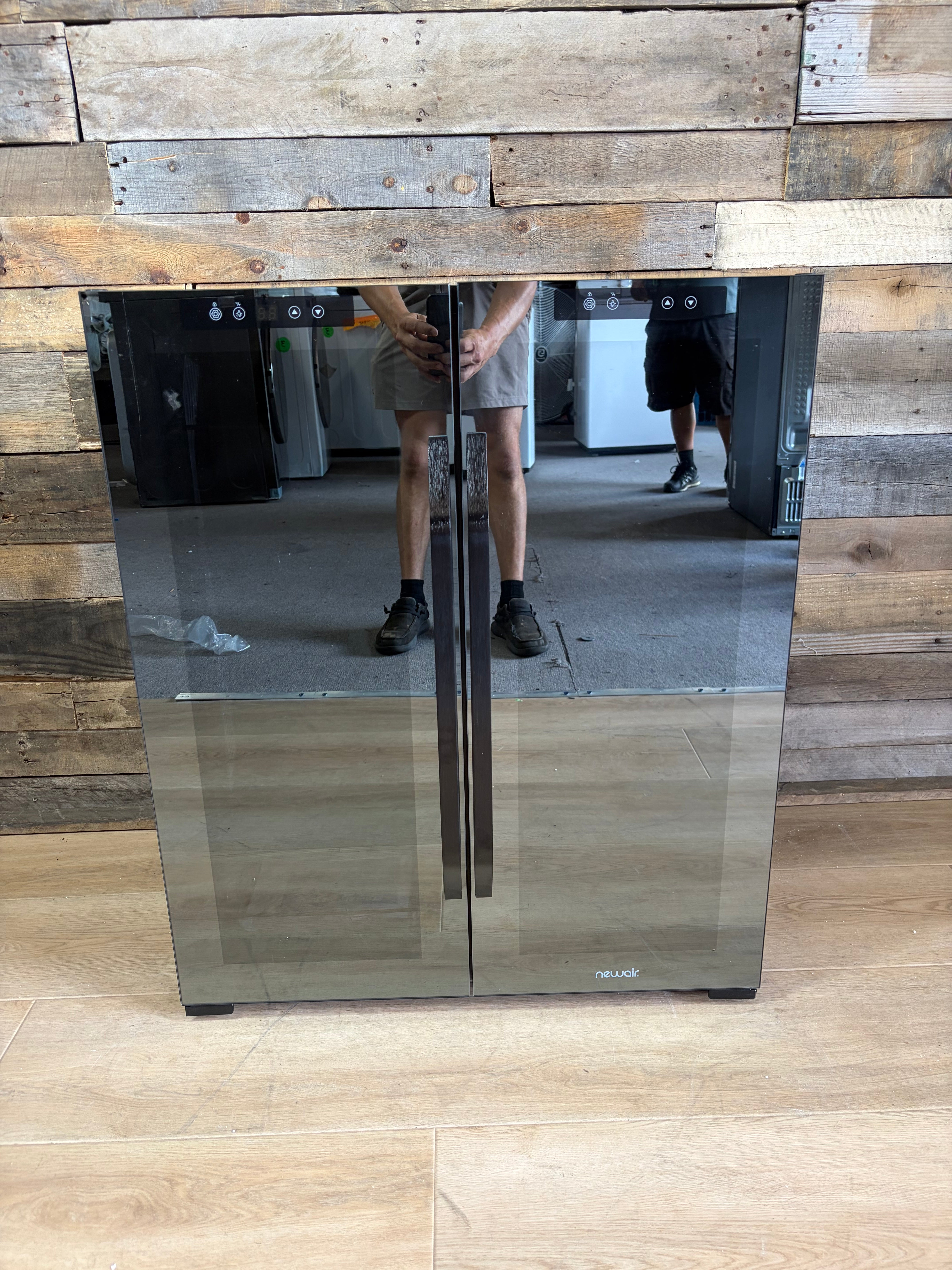 NewAir Shadow Series Dual-Zone Wine & Beverage Cooler