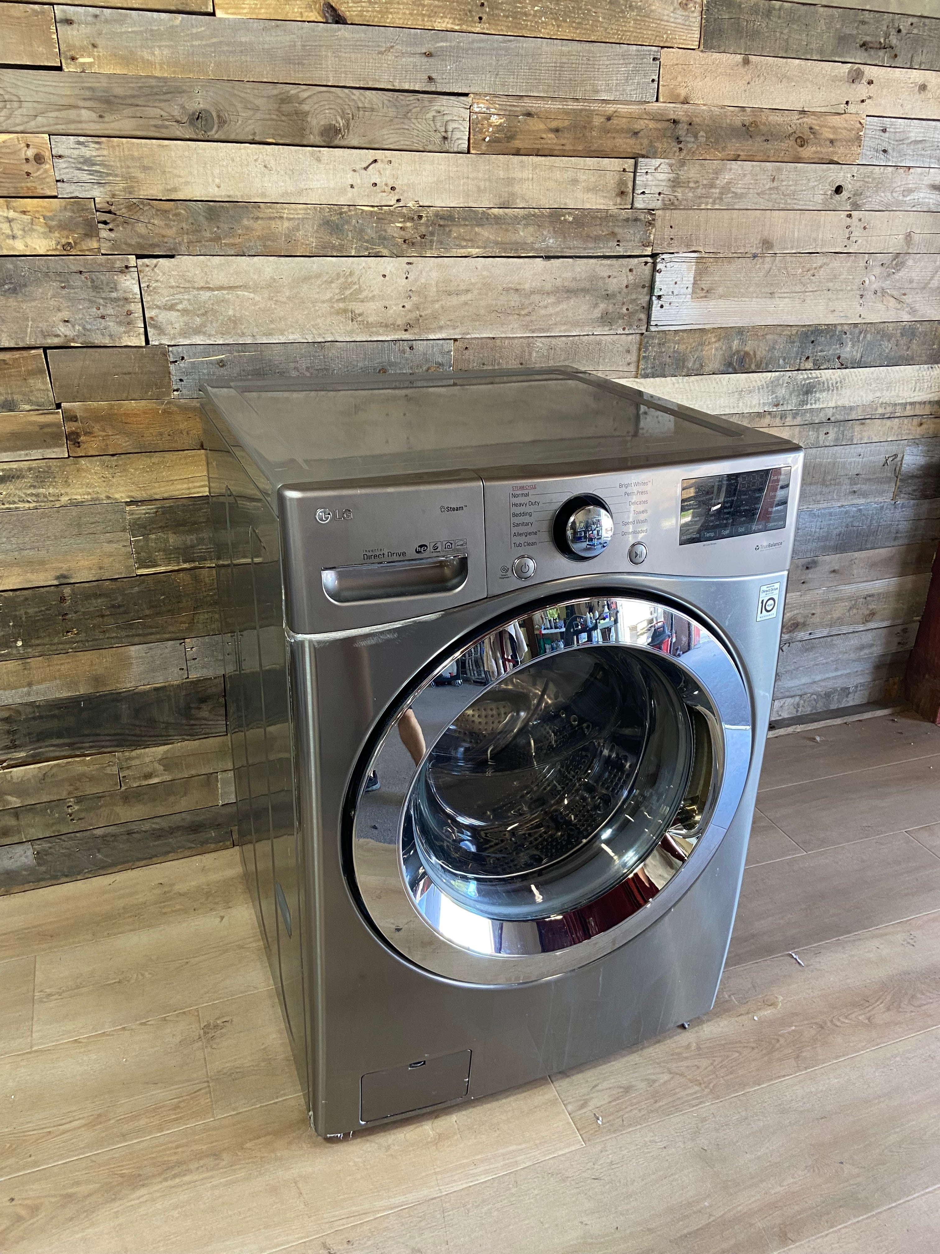 LG Stainless Front Load Washing Machine