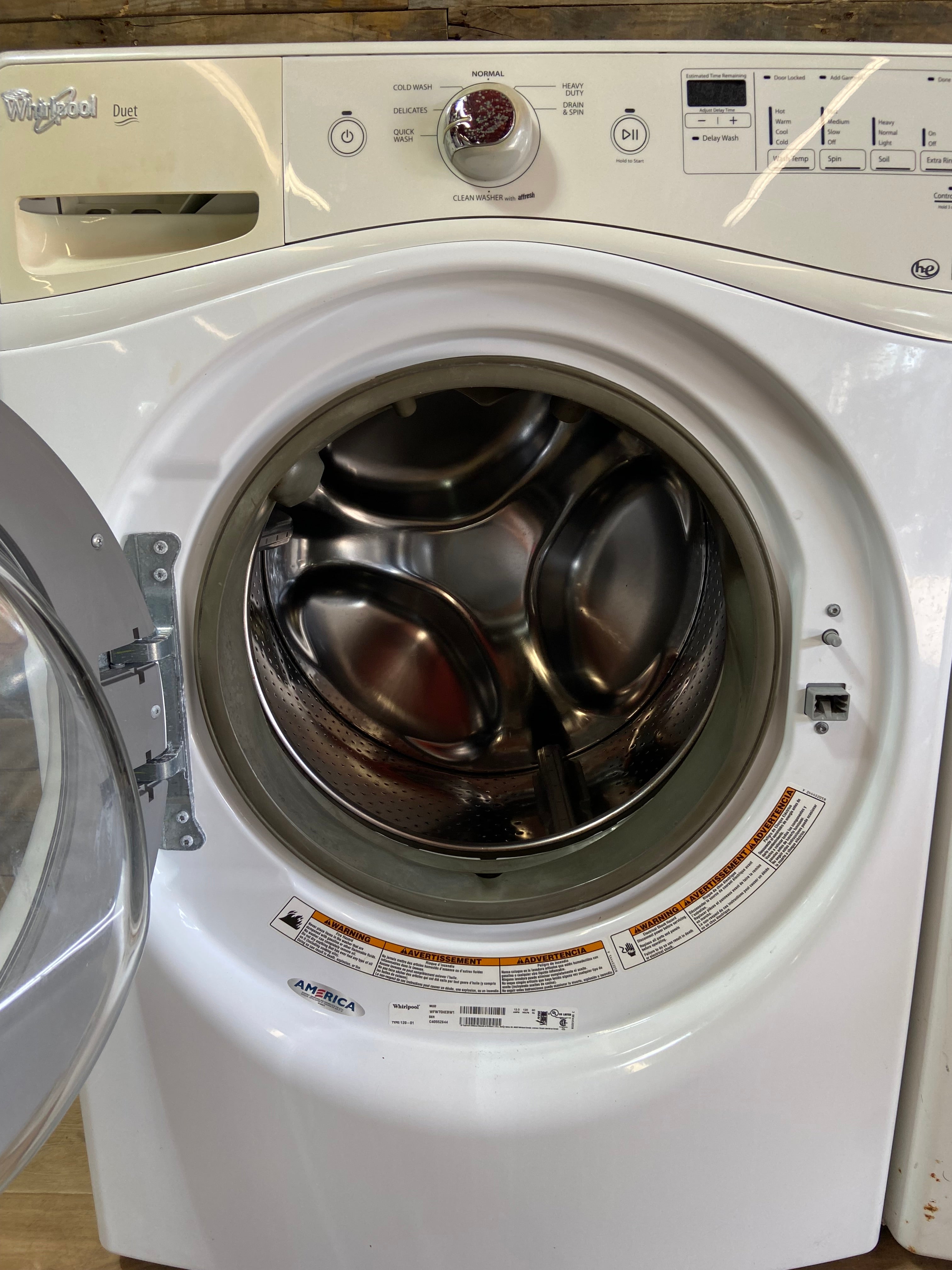Whirlpool Duet Front Load Washer & Dryer Set