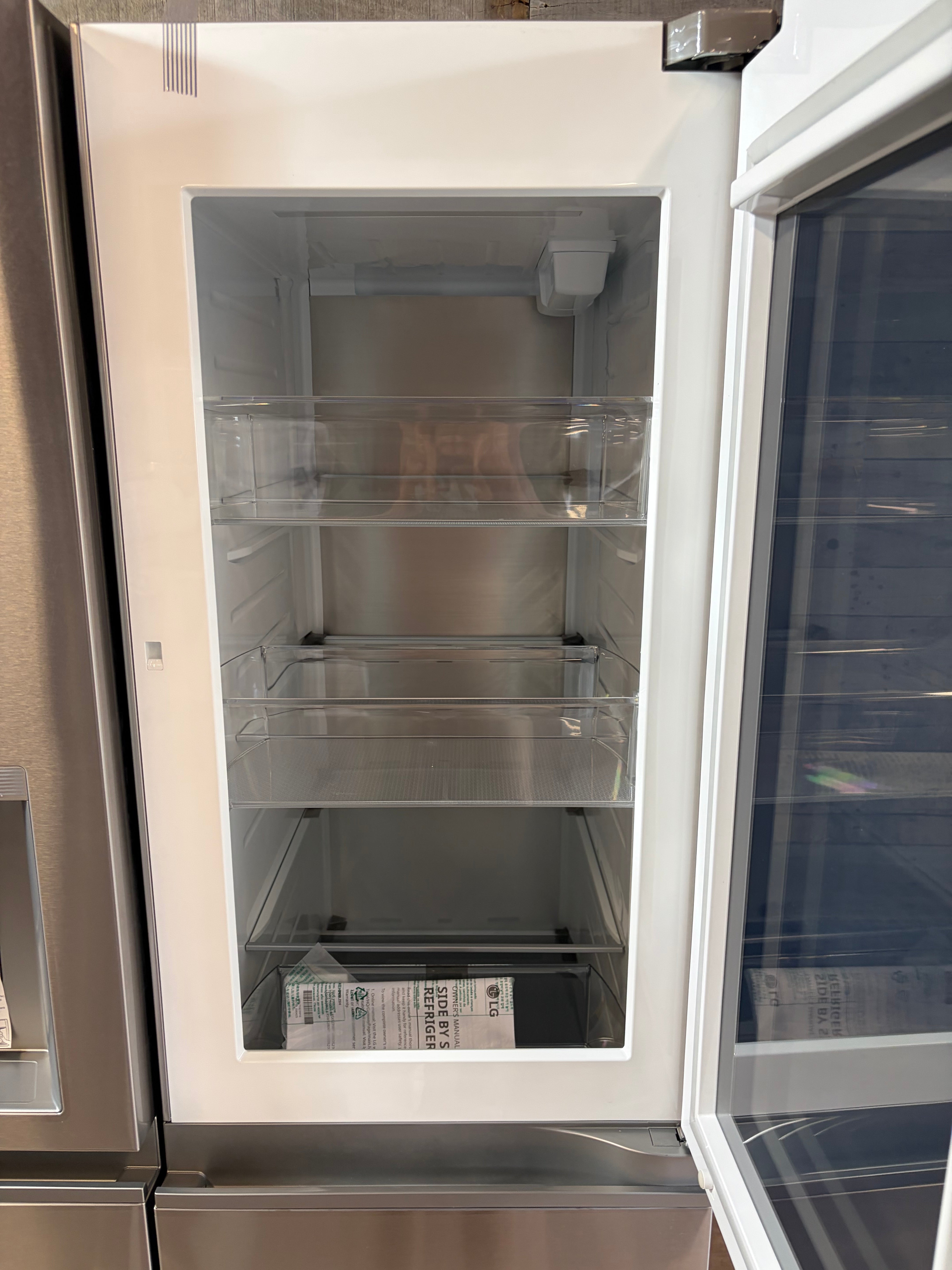 LG 36" 27.1 Cu. Ft. PrintProof™ Stainless Steel Side-by-Side Refrigerator with Craft Ice™