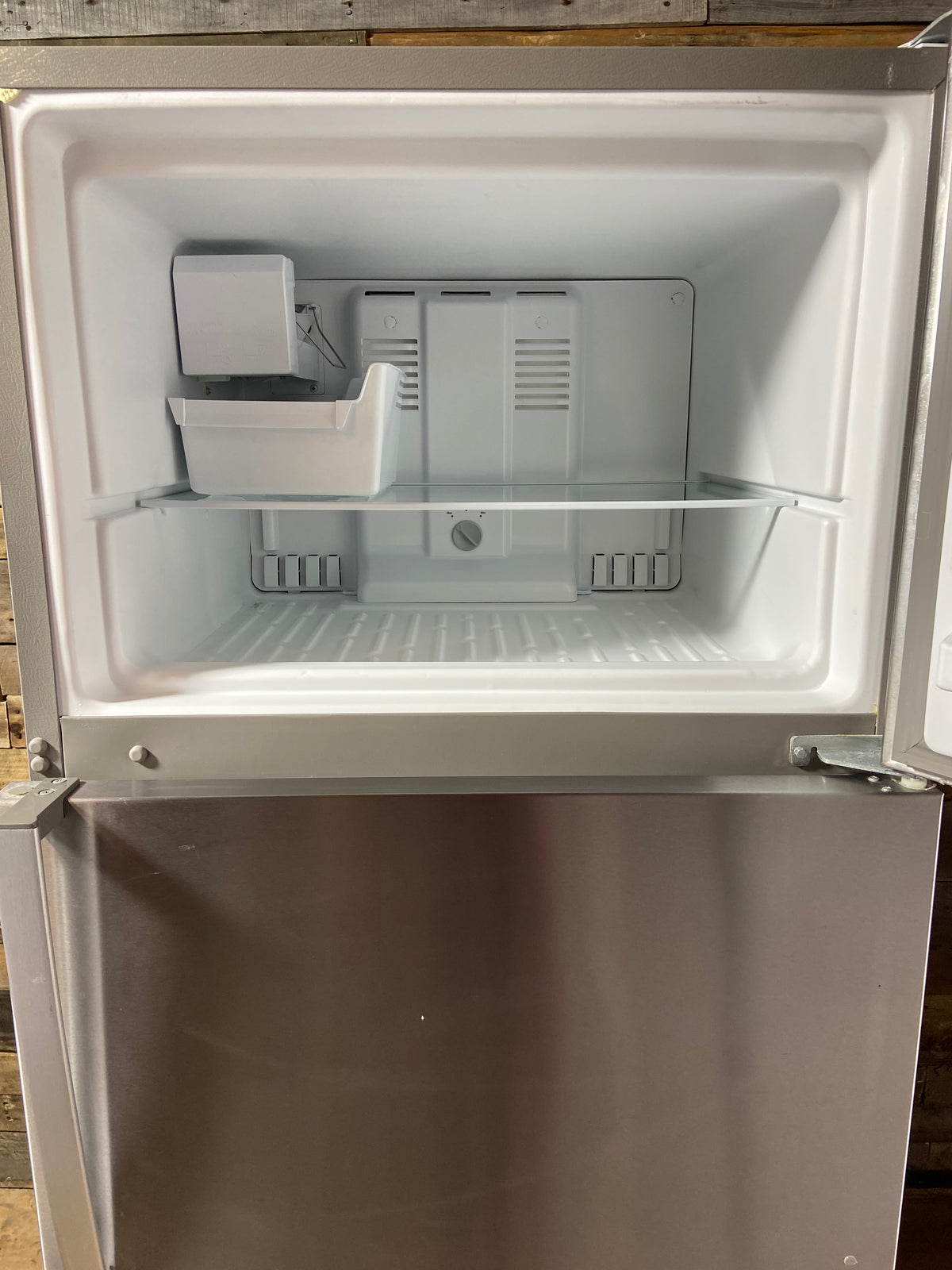 Whirlpool 30” Stainless Steel Top/Bottom Refrigerator With Ice Maker