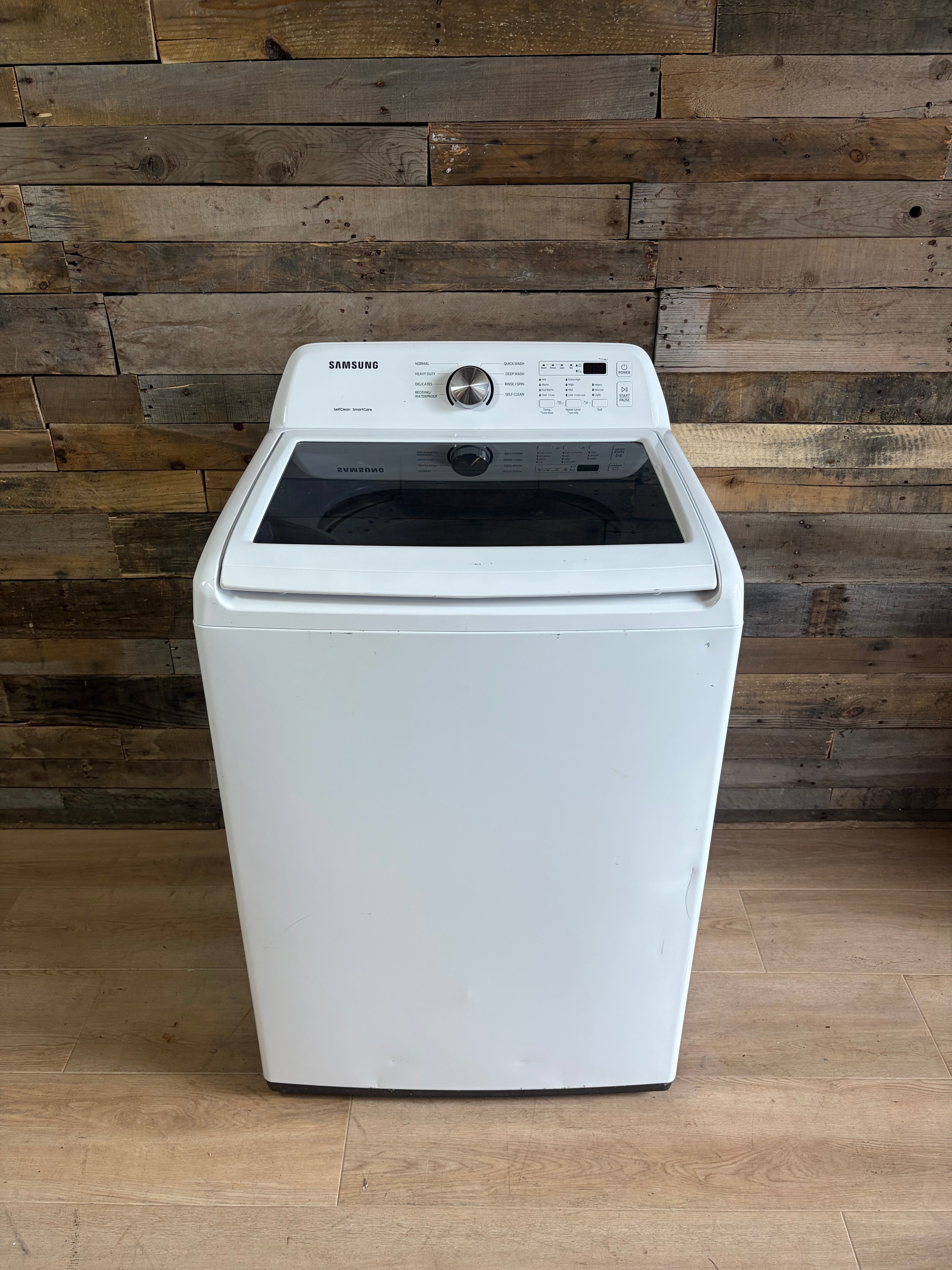 Samsung Glass Lid Large Capacity Top Load Washer
