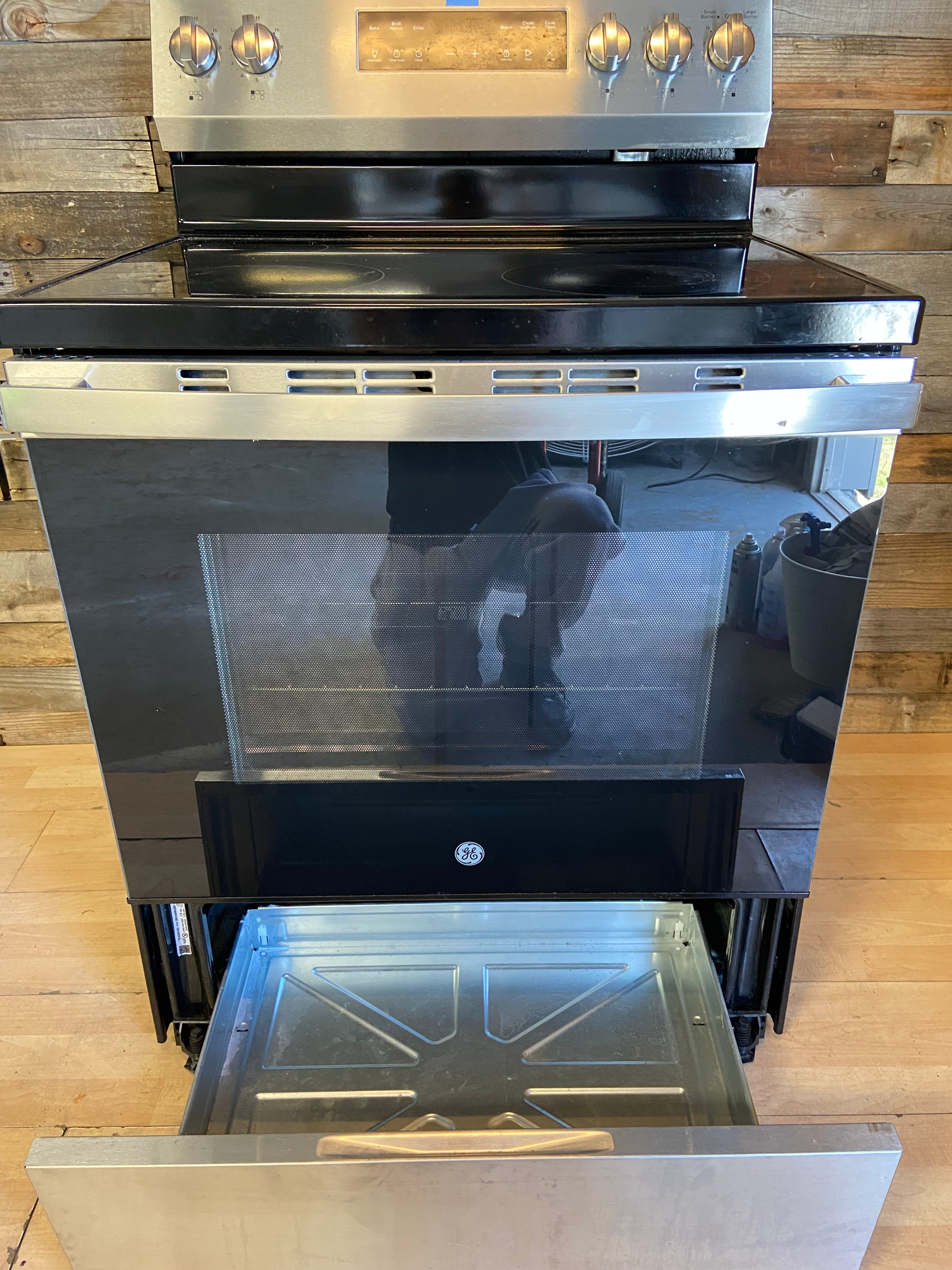 GE Stainless 5 Burner Range