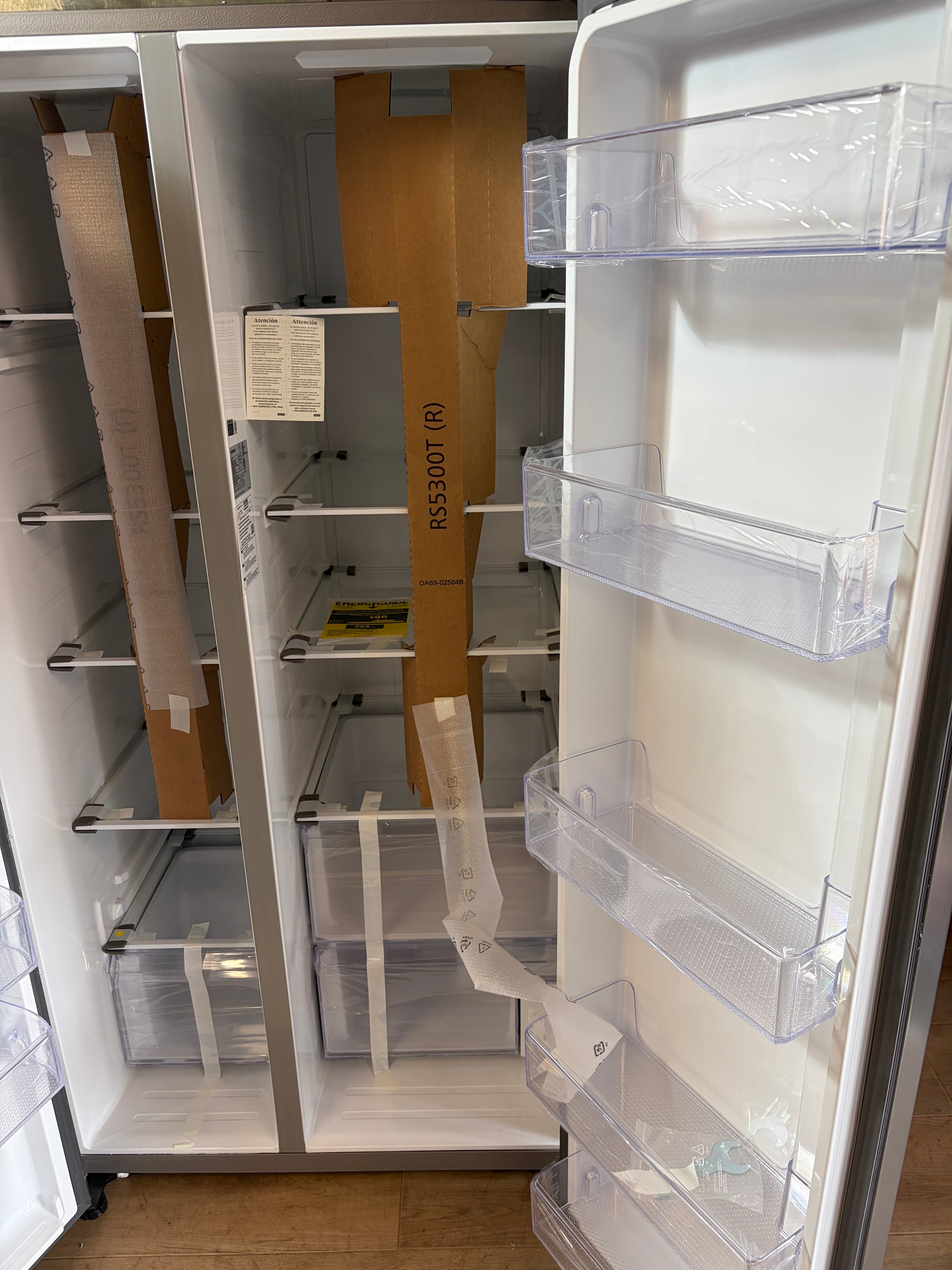 Samsung 36" 28 Cu. Ft. Fingerprint Resistant Stainless Steel Side-by-Side Refrigerator