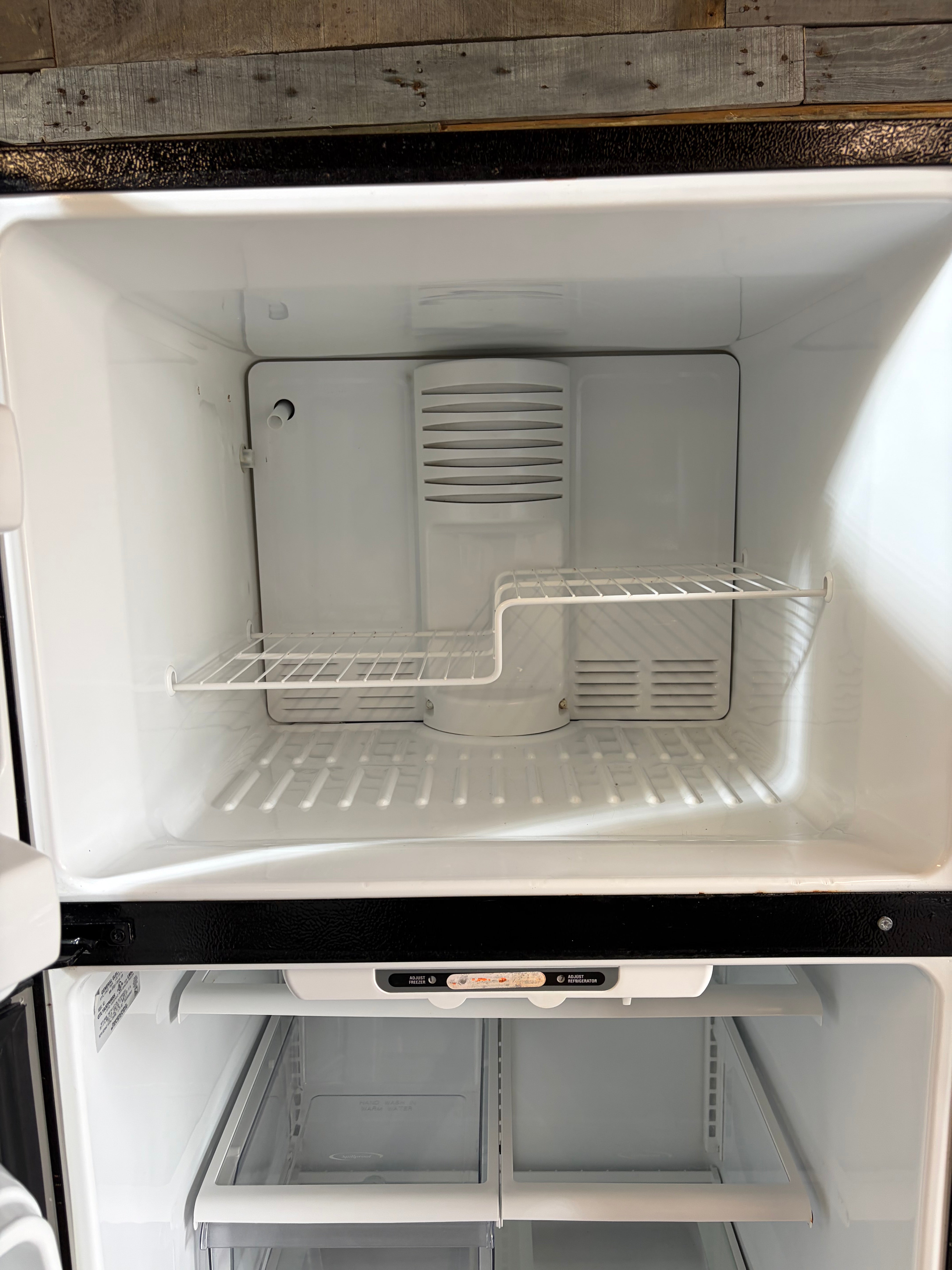 GE Stainless Top Bottom Refrigerator