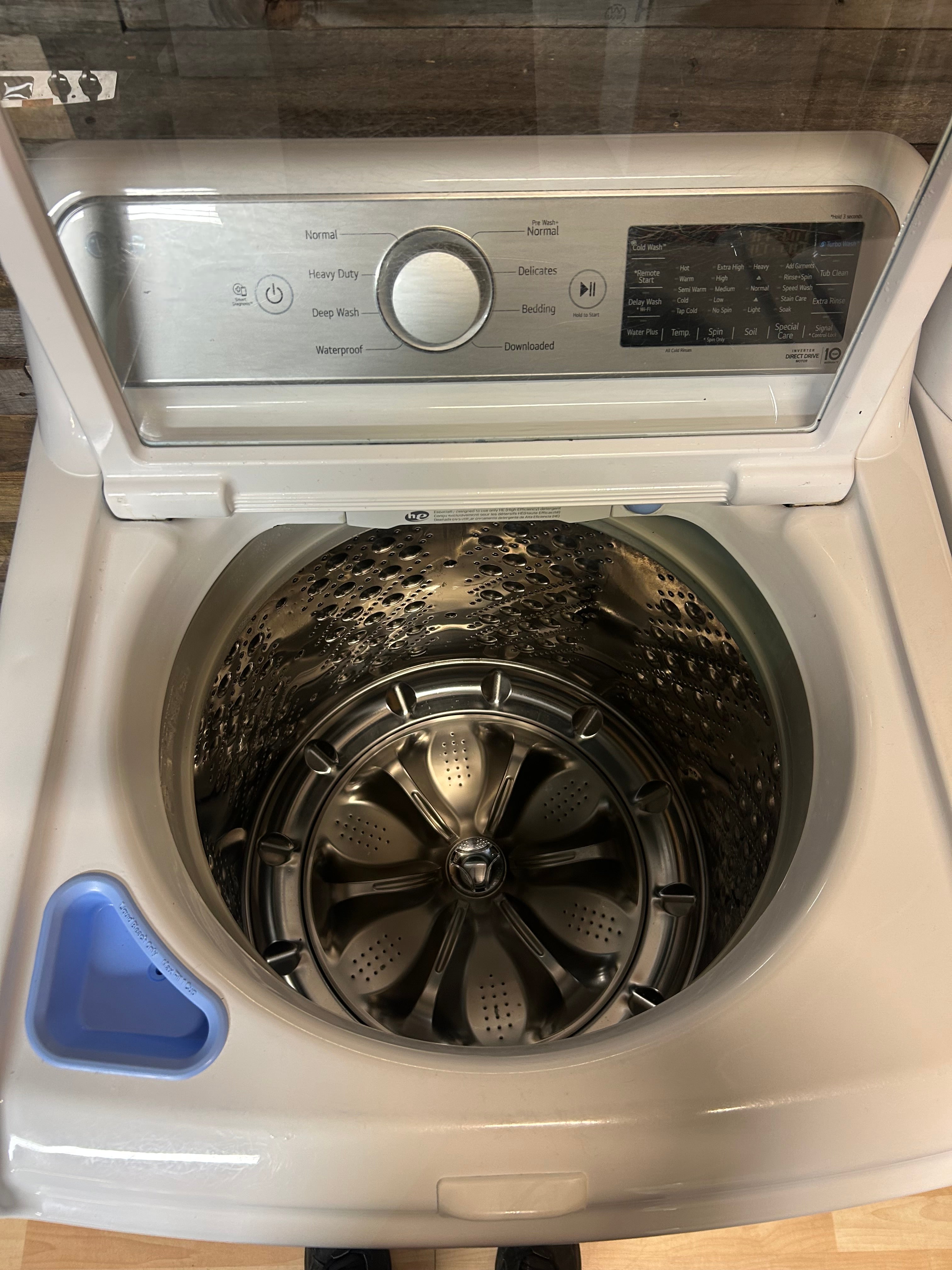 LG Direct Drive Glass Top Set