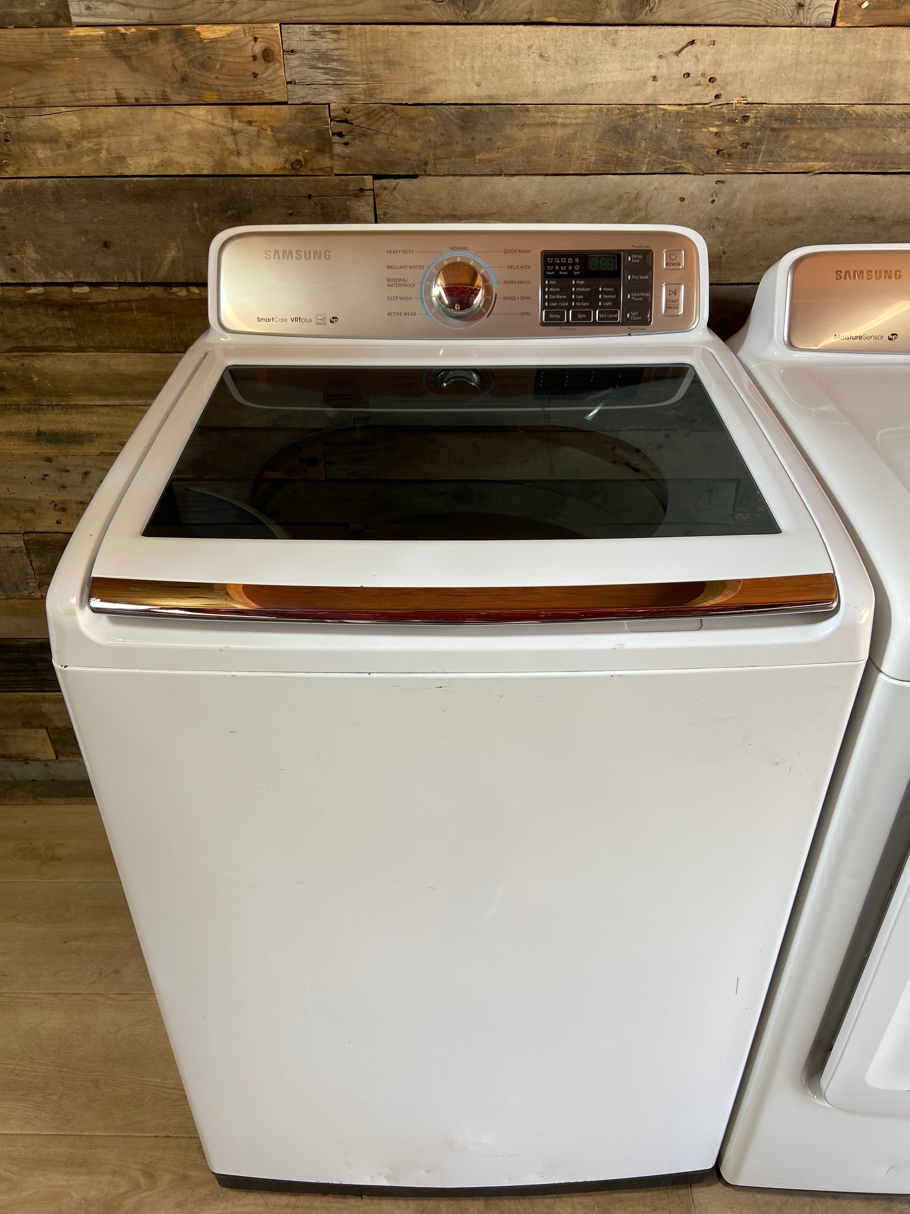 Samsung Top Load Large Capacity Washer & Dryer Set