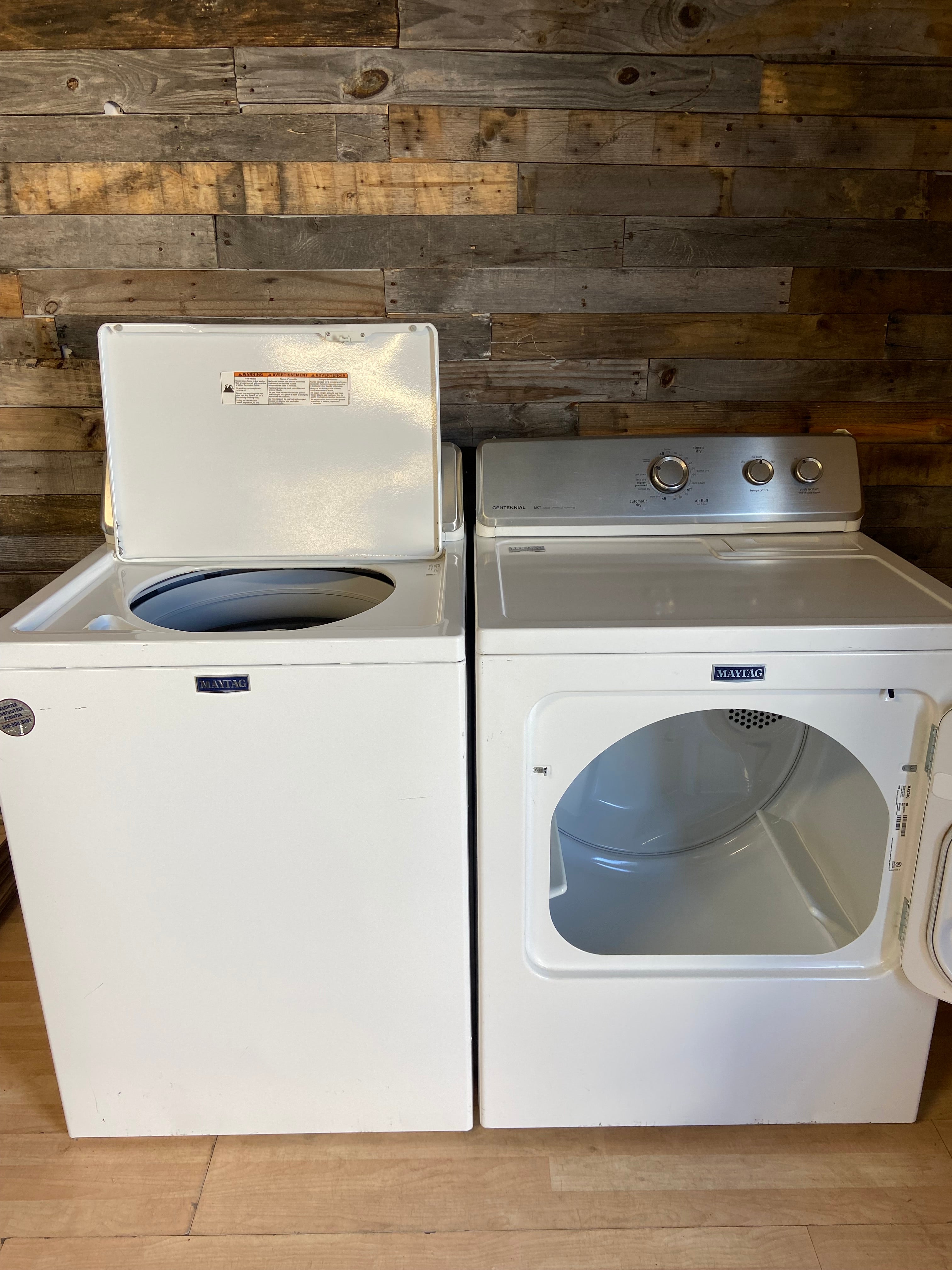 Maytag Top Load Set