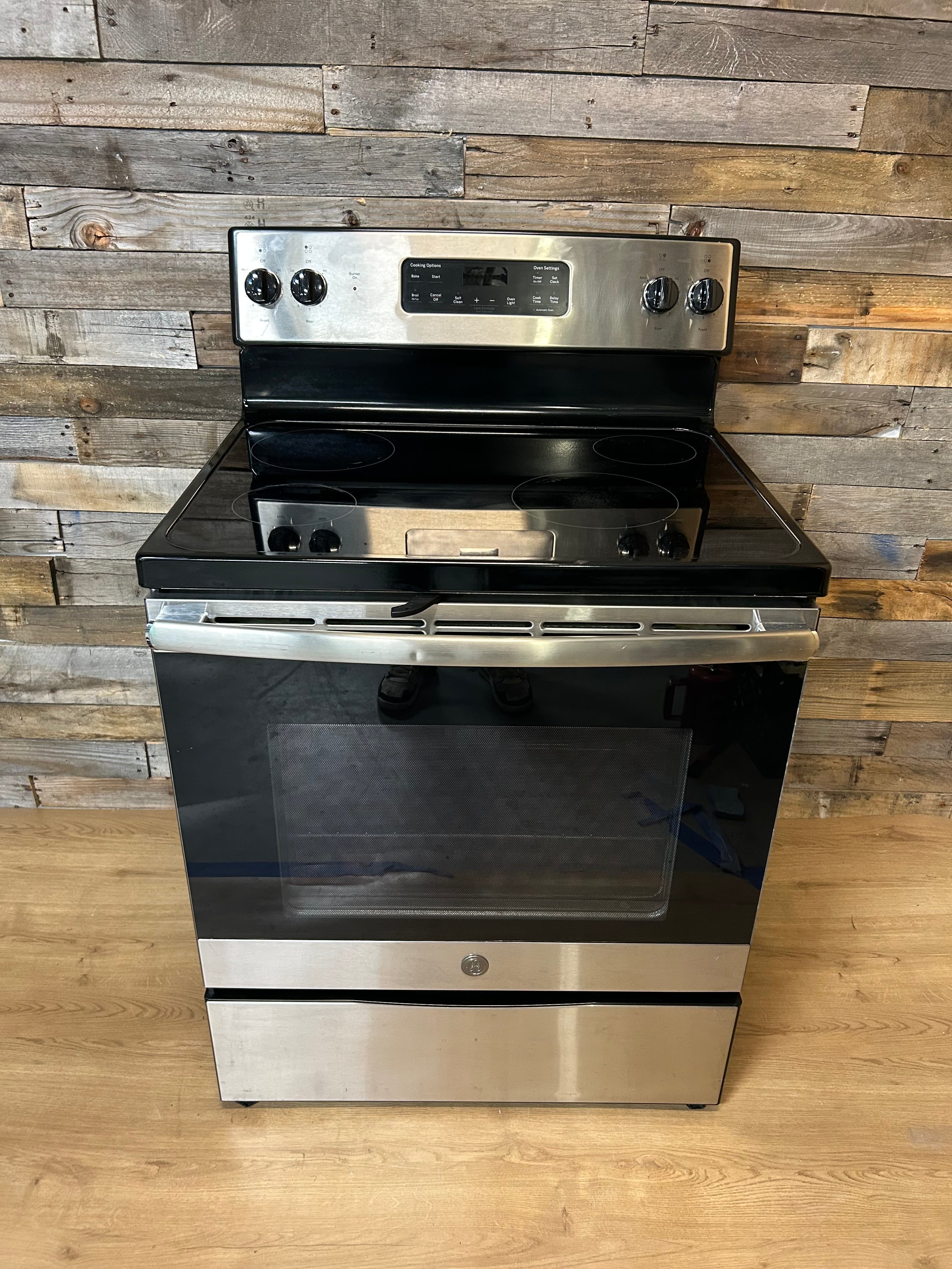 GE Stainless Range