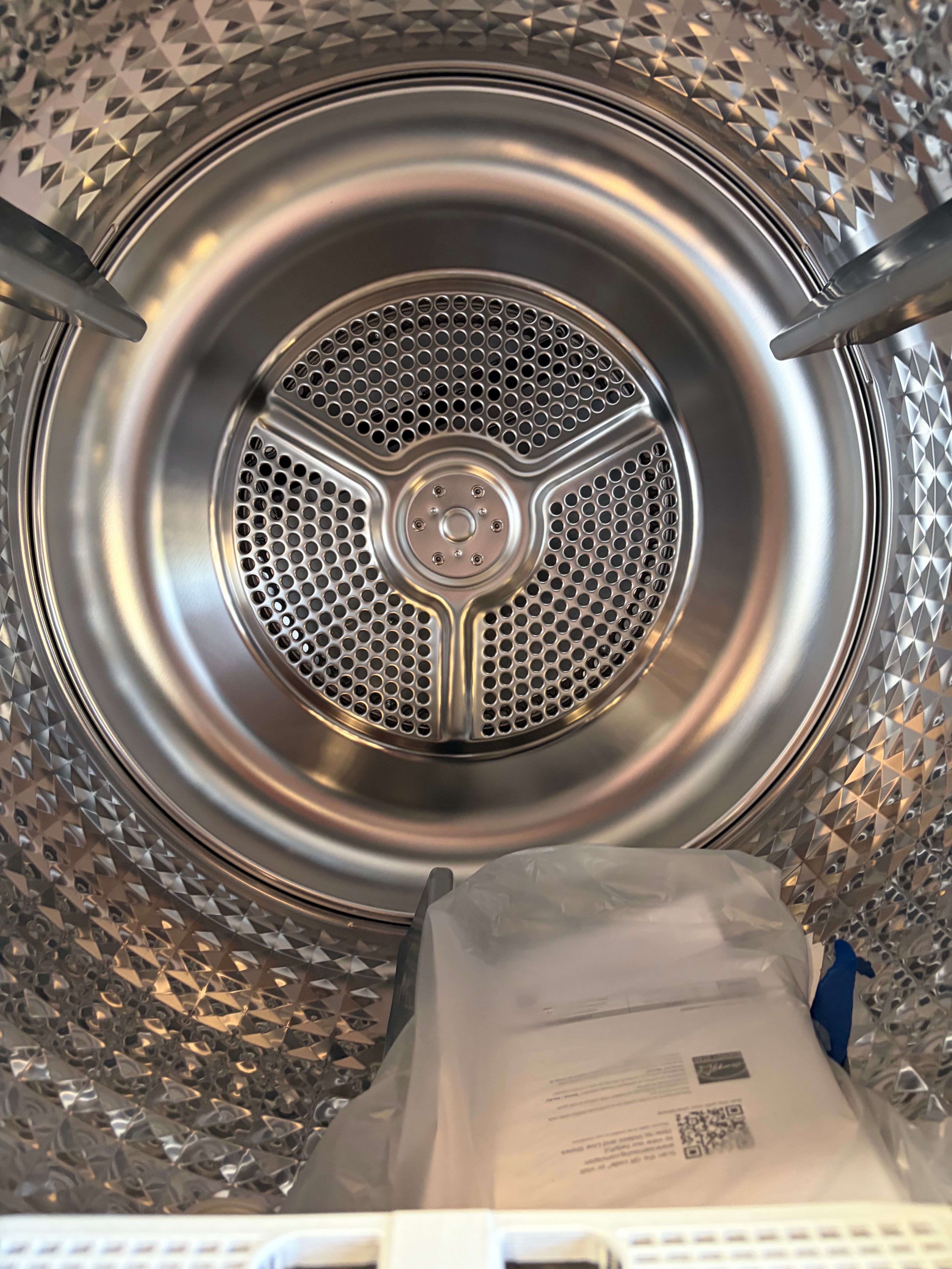 2.5 cu. ft. Compact Front Load Washer and Dryer with AI Smart Dial and Super Speed Wash in White
