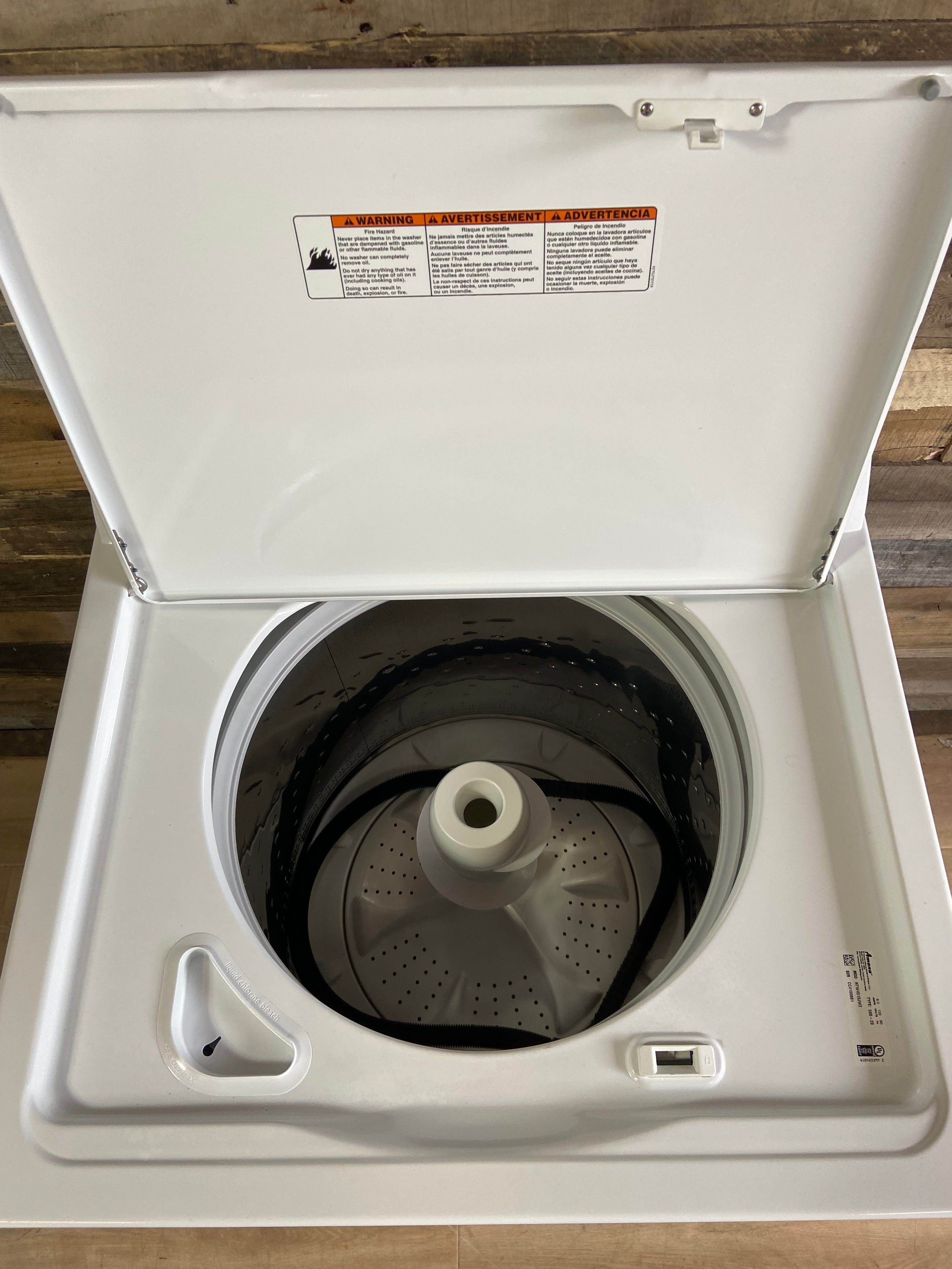 Amana Large Capacity Top Load Washer