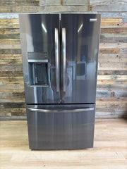 Frigidaire Standard-Depth 27.8-cu ft 36-in Wide with Ice Maker (Black Stainless Steel)