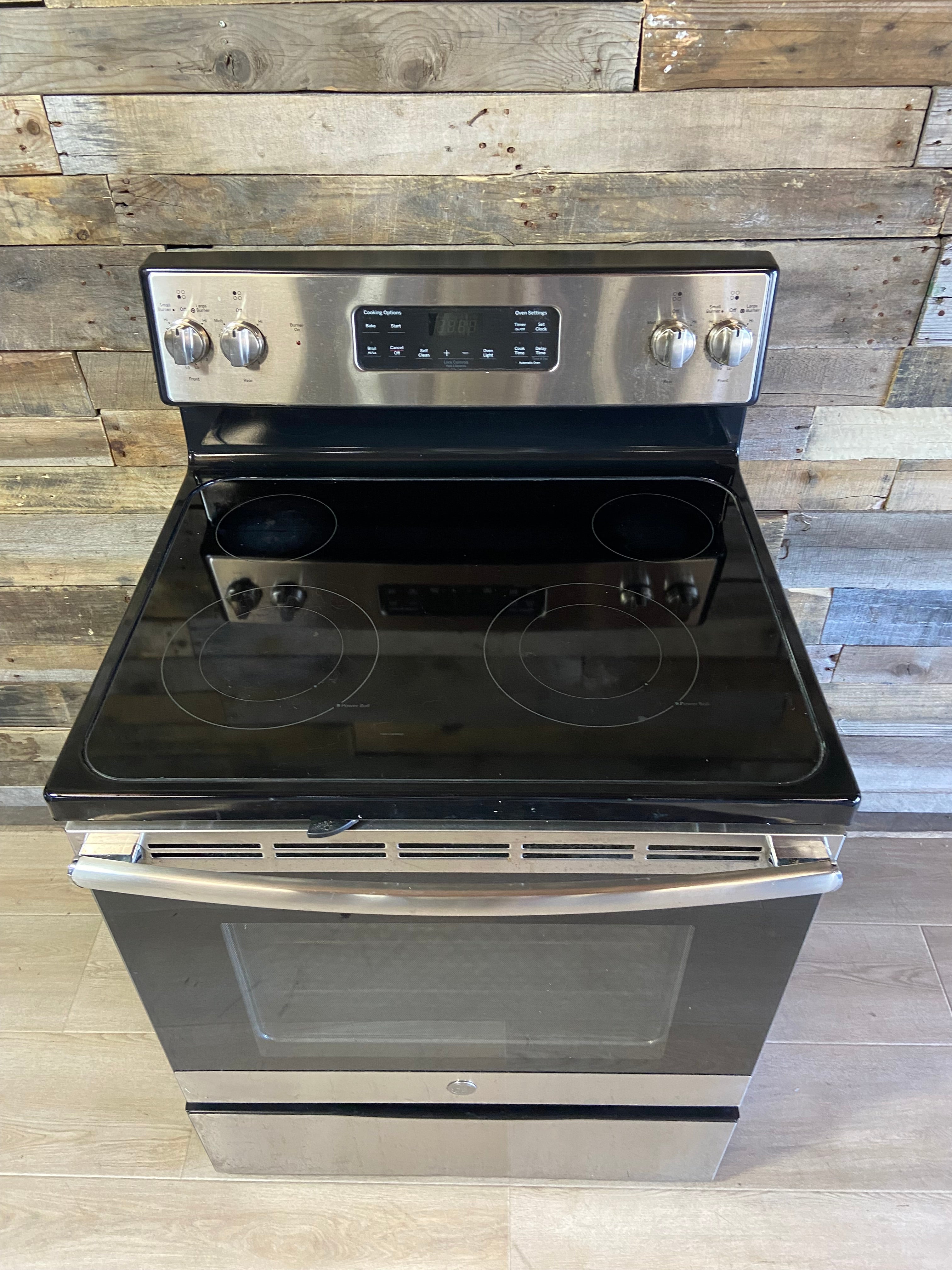 GE 4 Burner Stainless Range