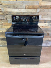 Whirlpool Black 5 Burner Range