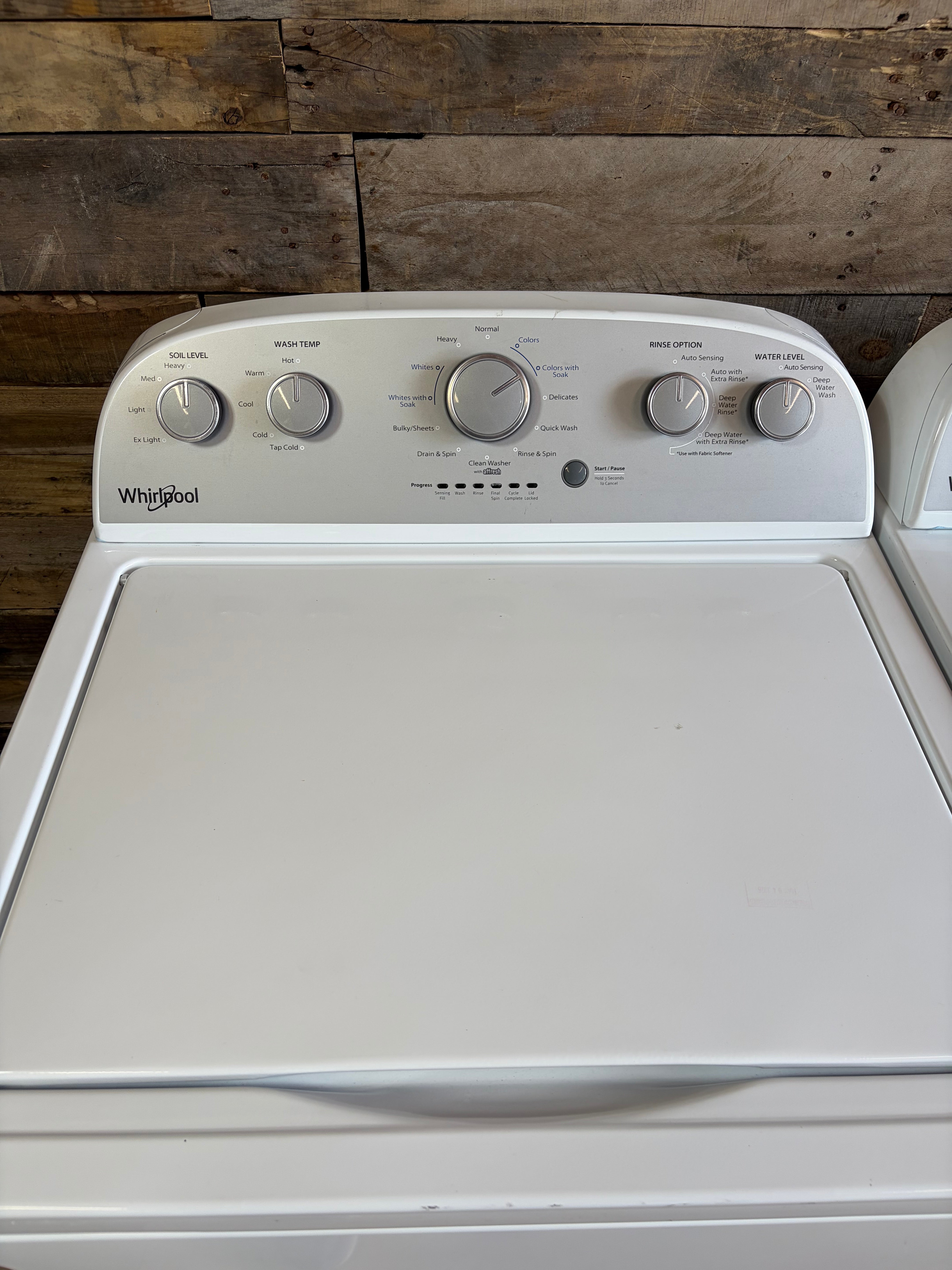 Whirlpool Grey Face Large Capacity