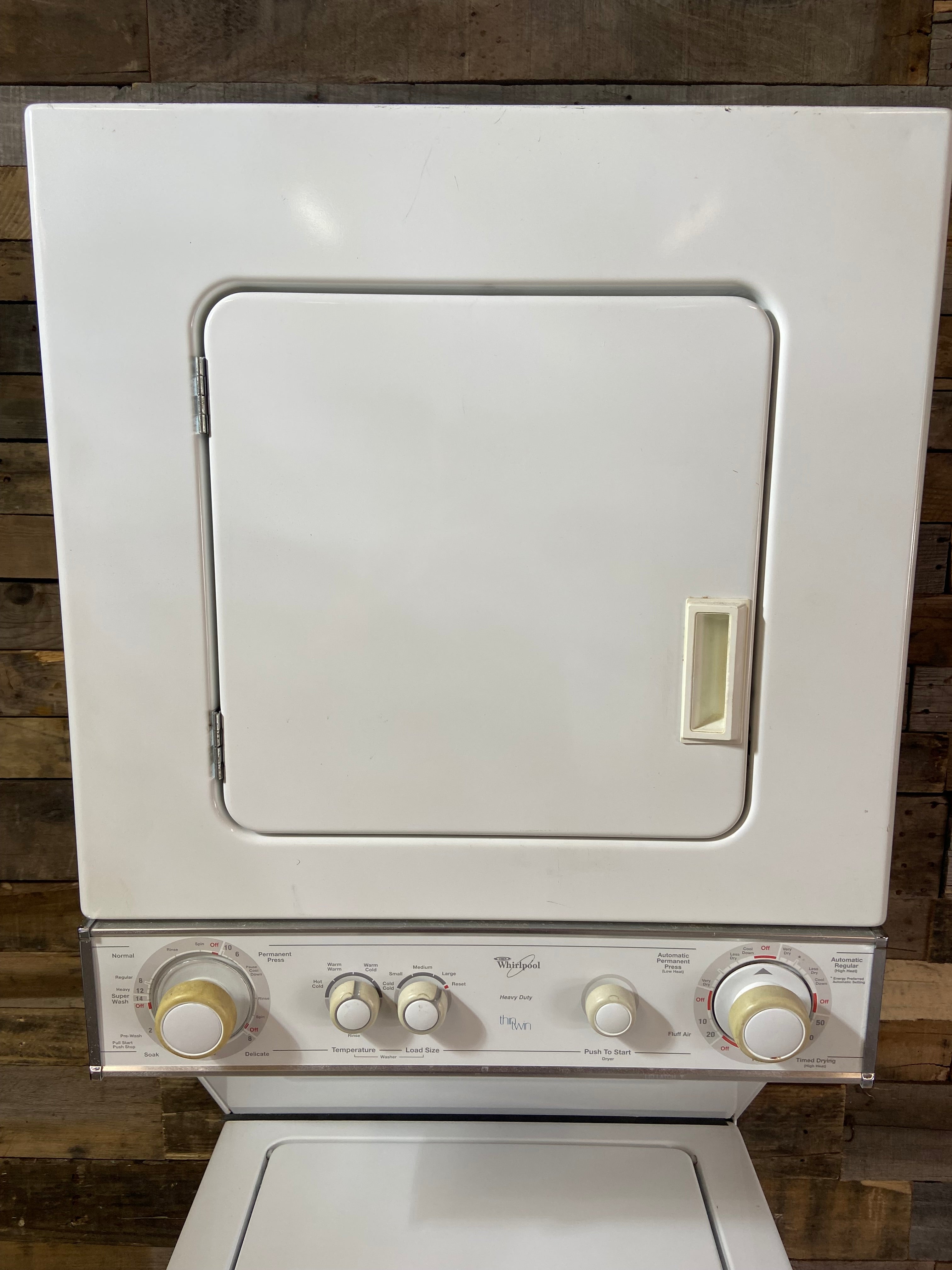 Whirlpool ThinTwin Washer & Dryer Stackable