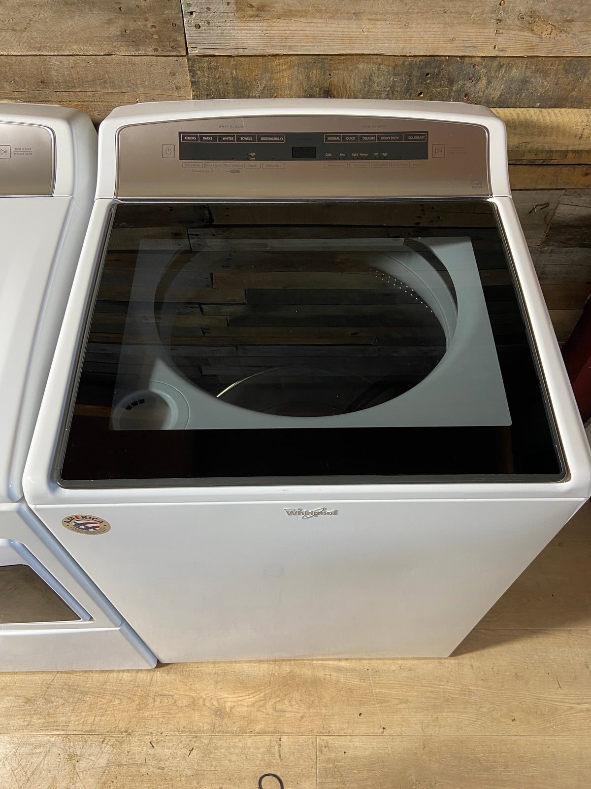 Whirlpool Large Capacity Digital Washer & Dryer Set