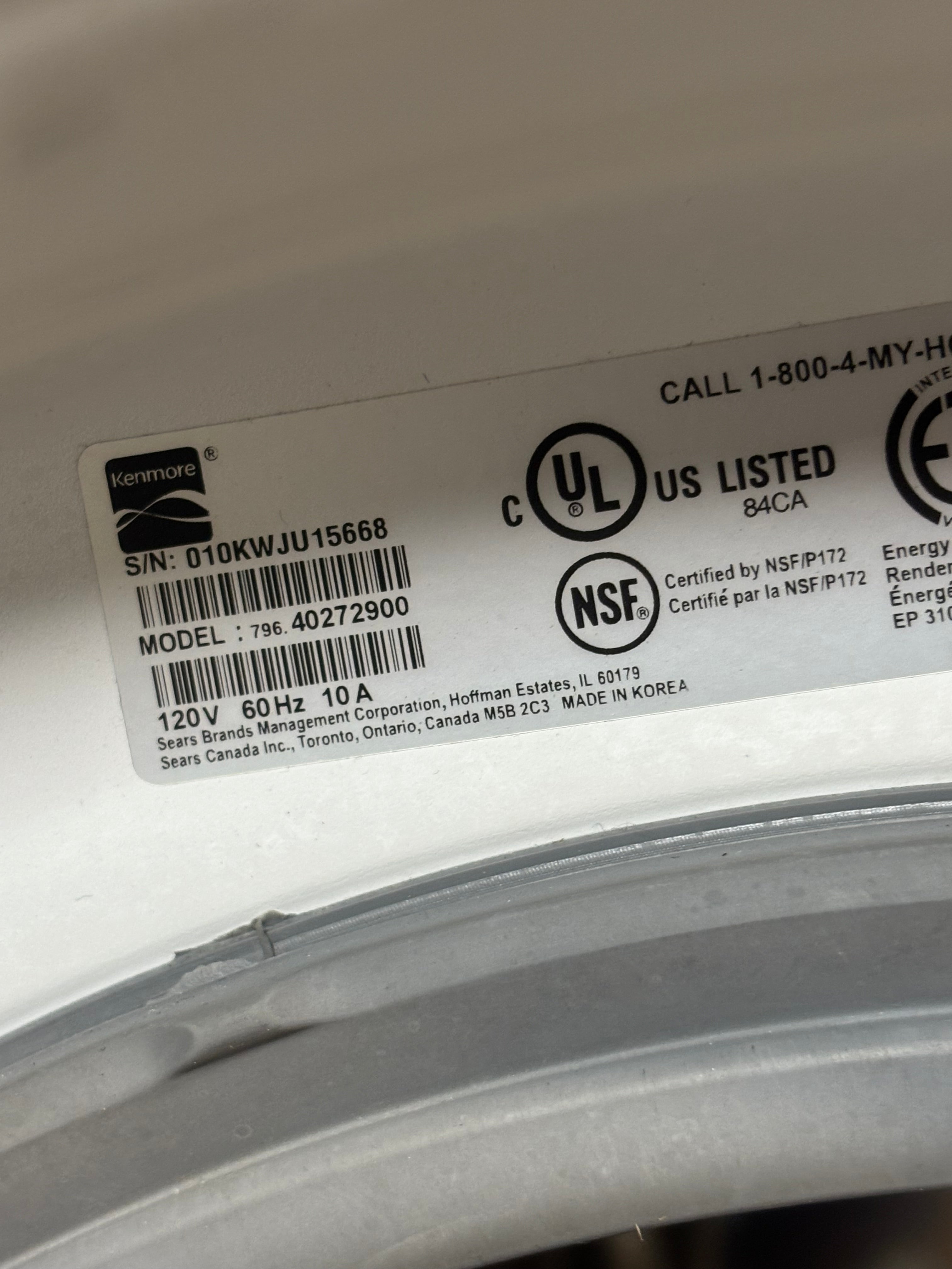 Kenmore Elite Pedestal Front Load Set