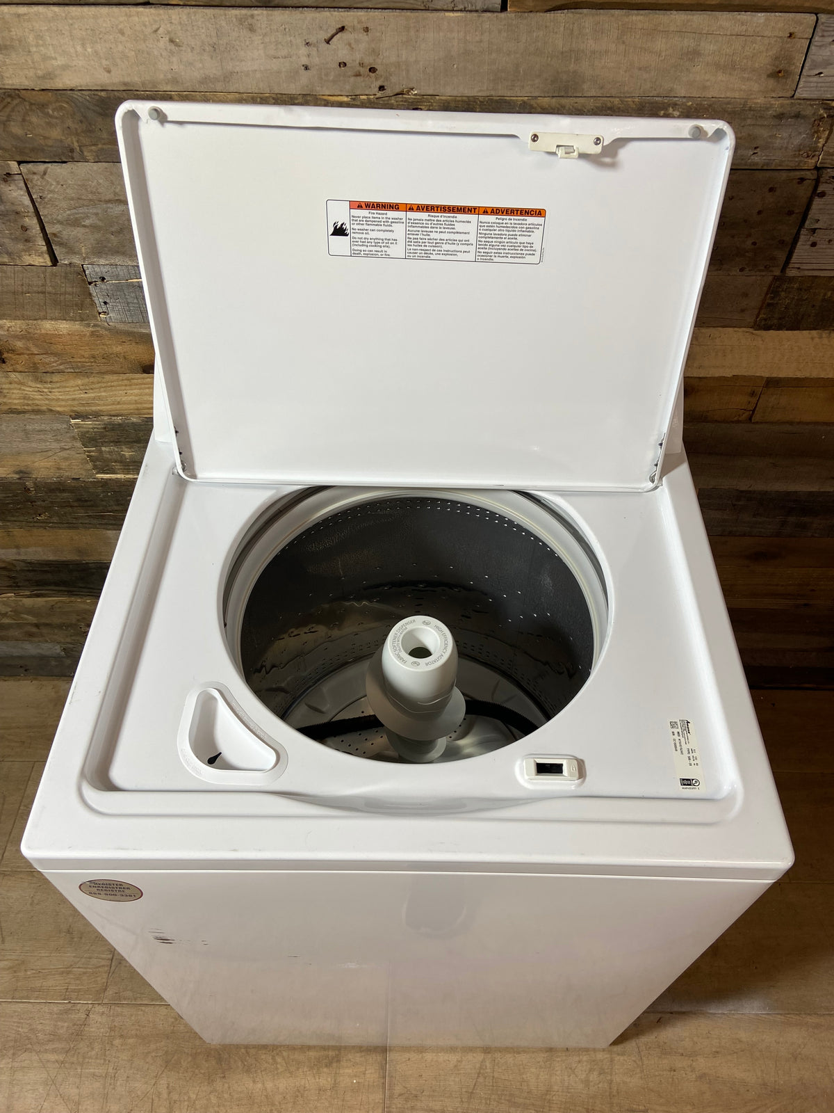 Amana Large Capacity Stainless Tub Washer