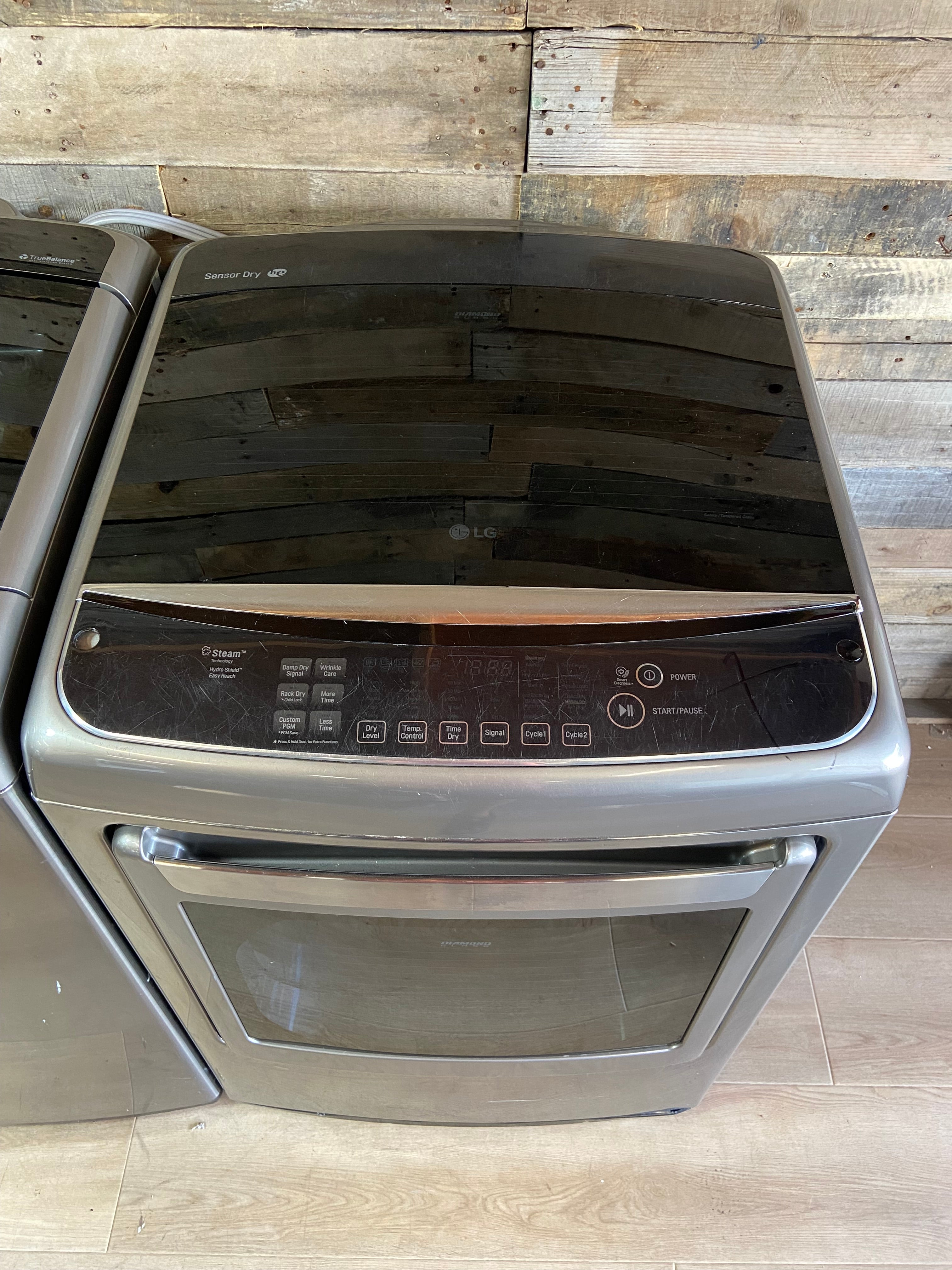 Stainless LG Large Capacity Smart Drum Set