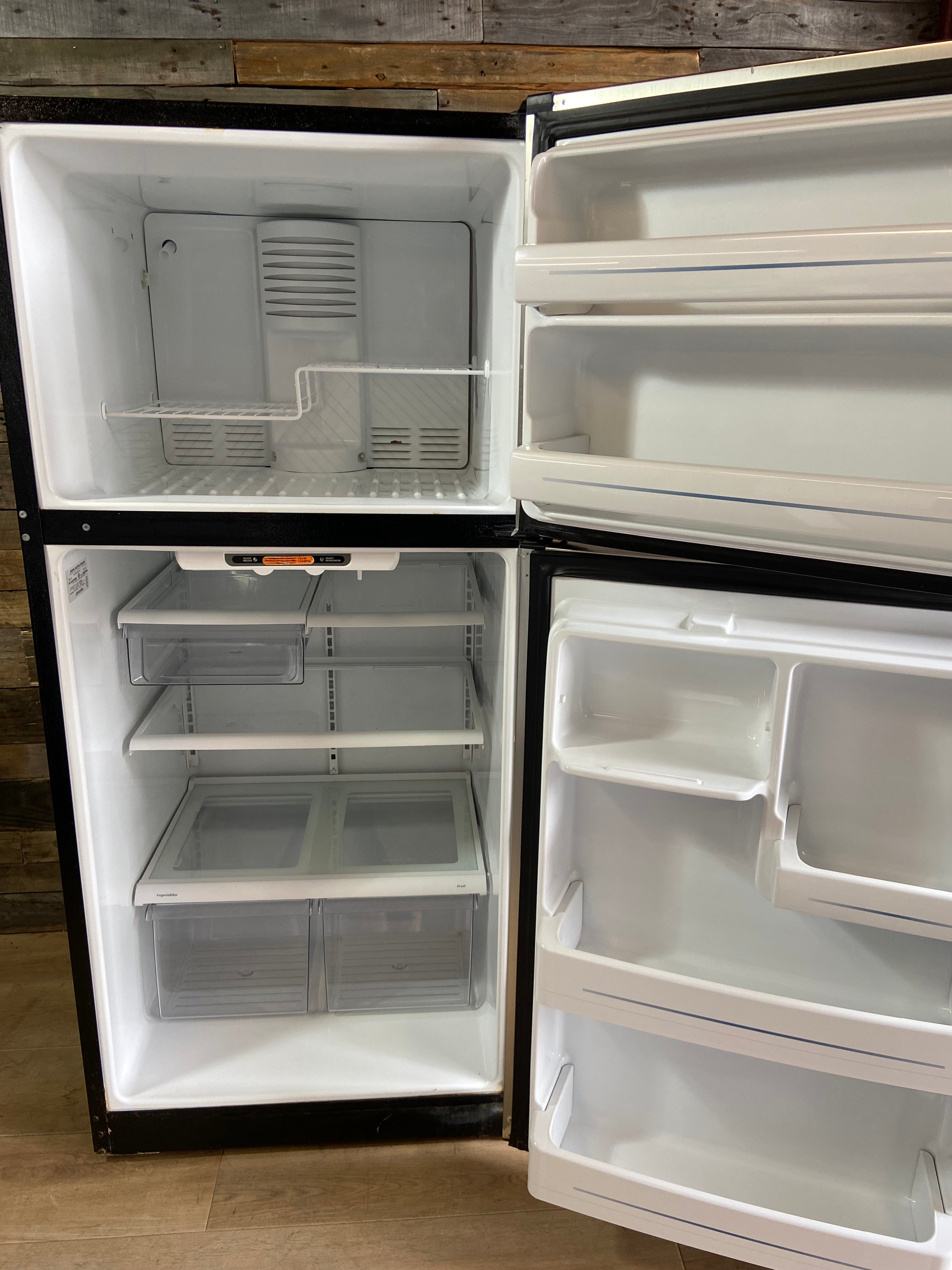 GE Stainless Top Bottom Refrigerator