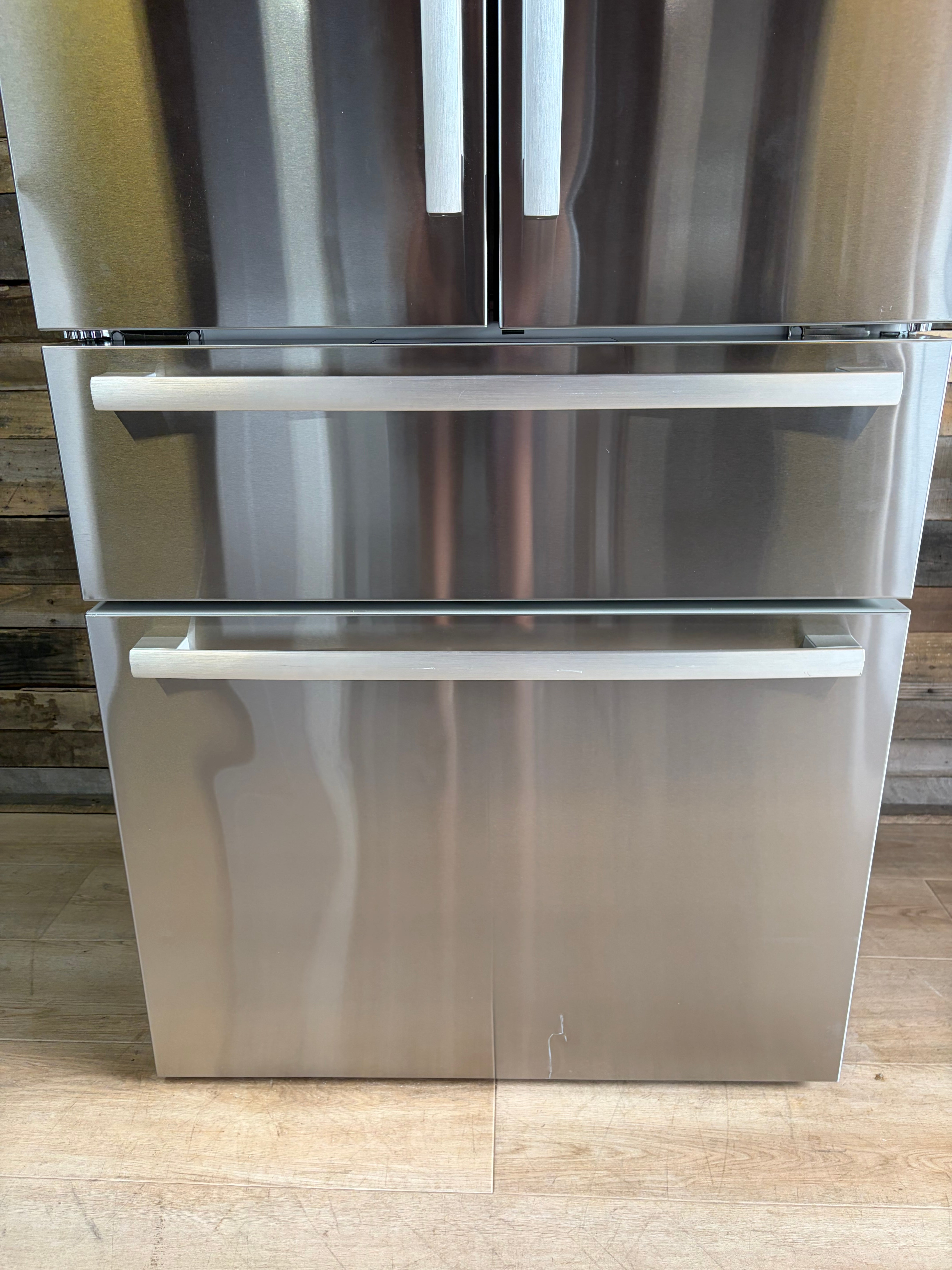 Bosch® 800 Series 36" 20.5 Cu. Ft. Stainless Steel Counter Depth French Door Refrigerator