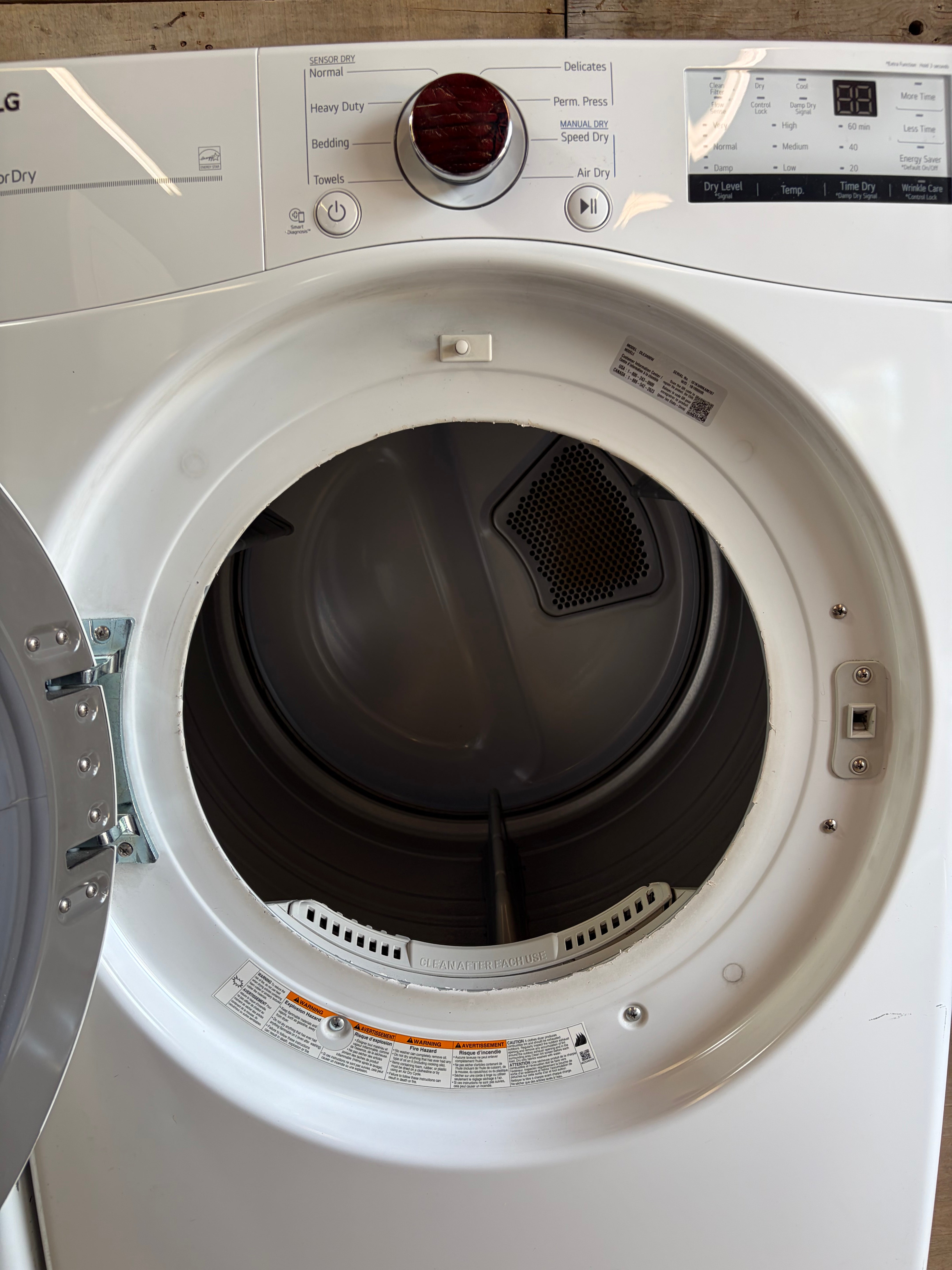 LG Direct Drive White Front Load Set