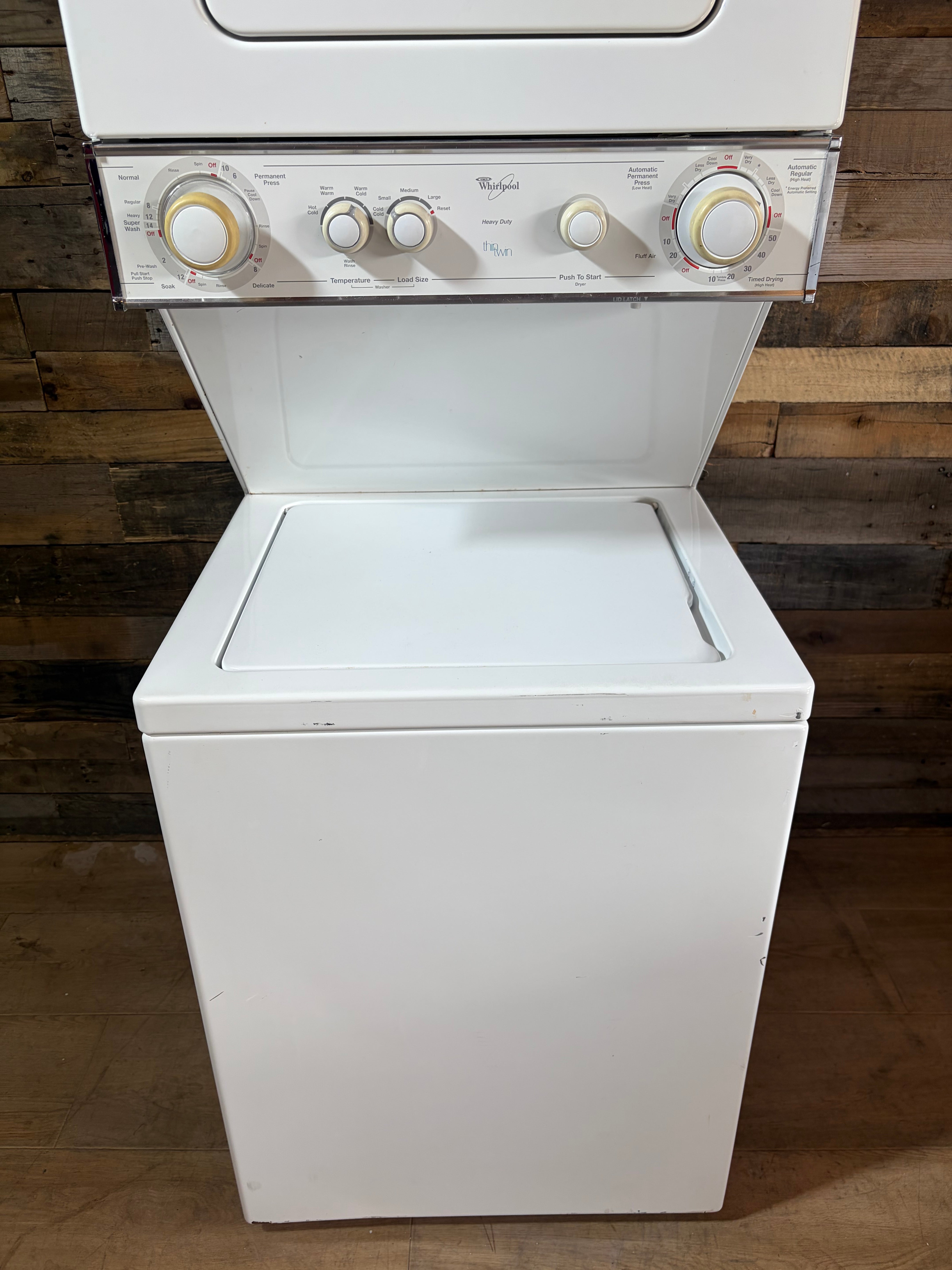 Whirlpool Thin Twin 24 Inch Stackable