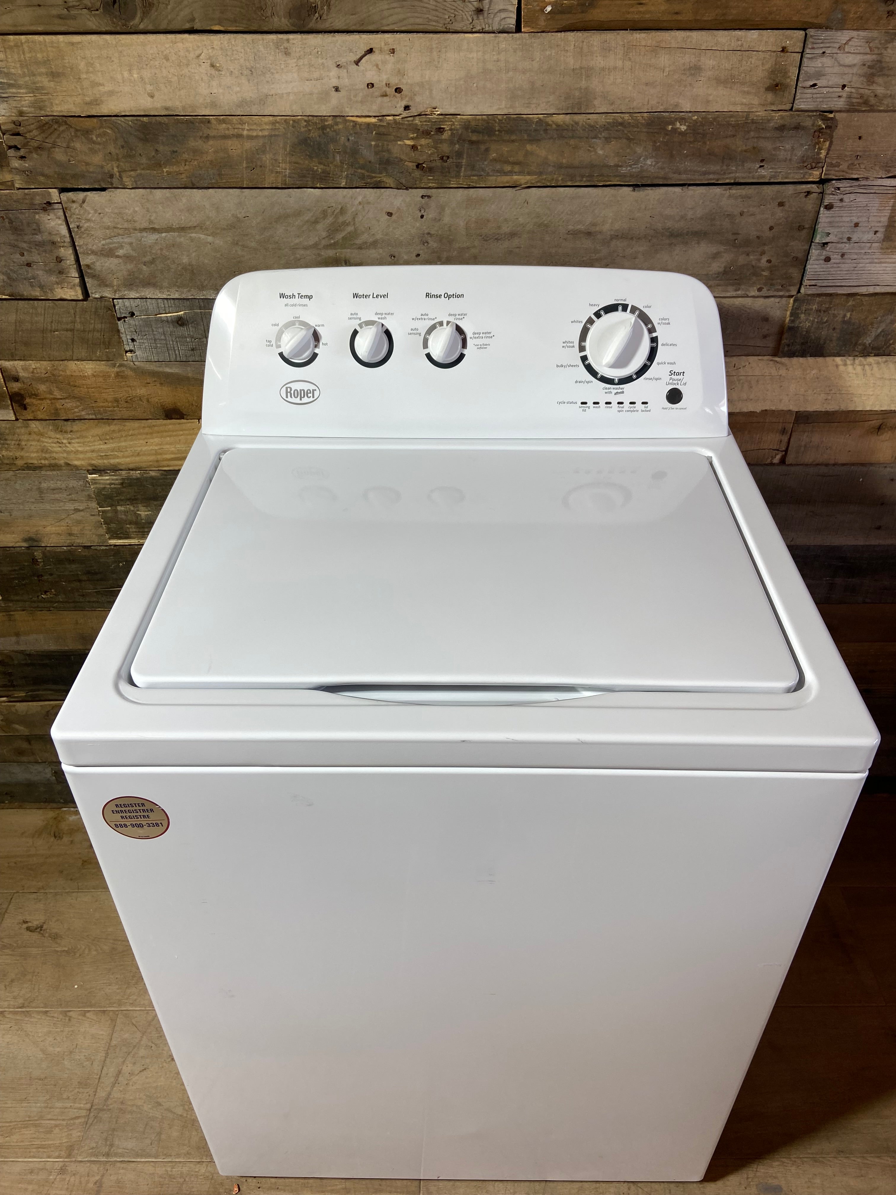 Roper Top Load Large Capacity Washer