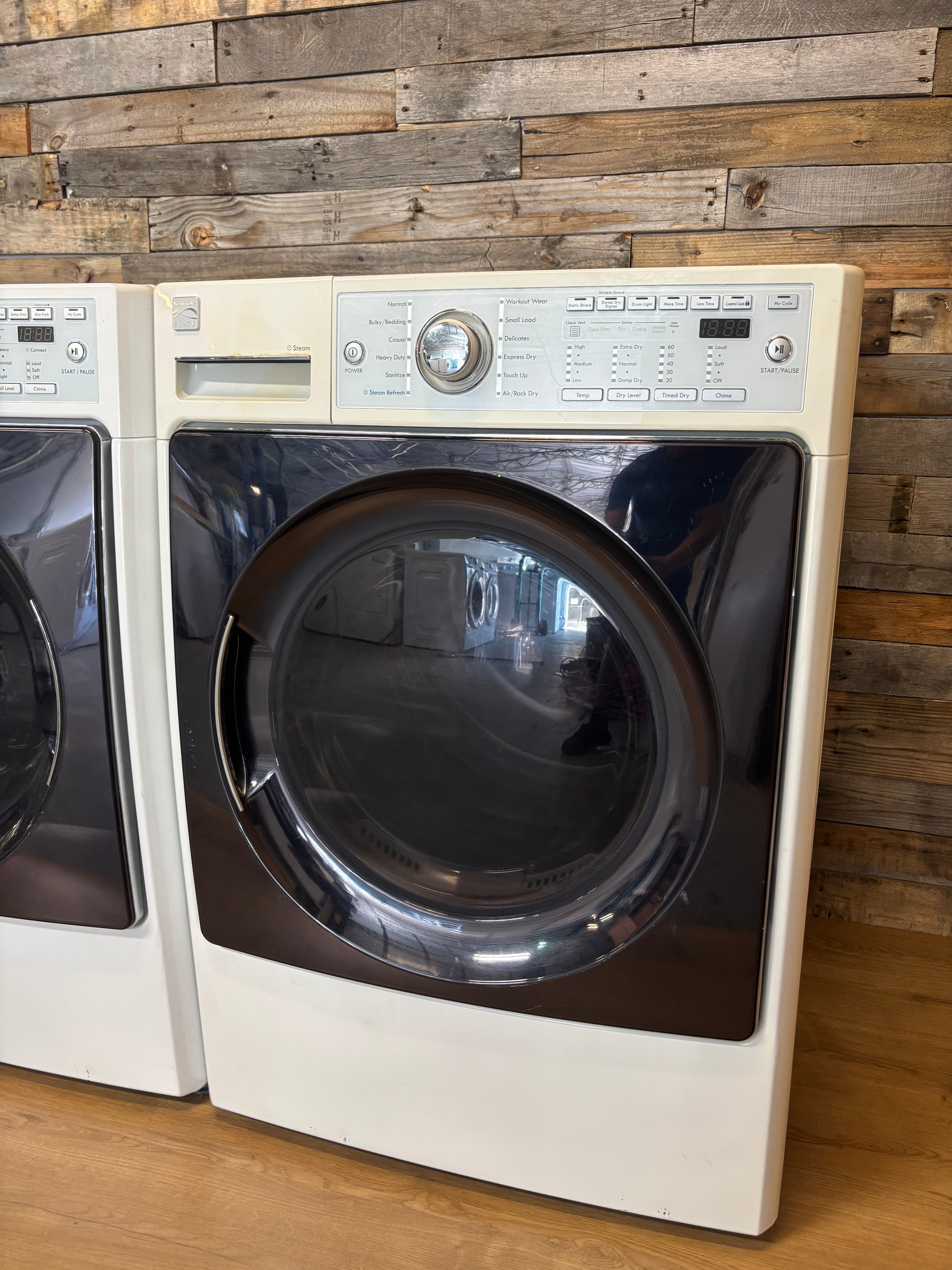 Kenmore Elite White Front load Set