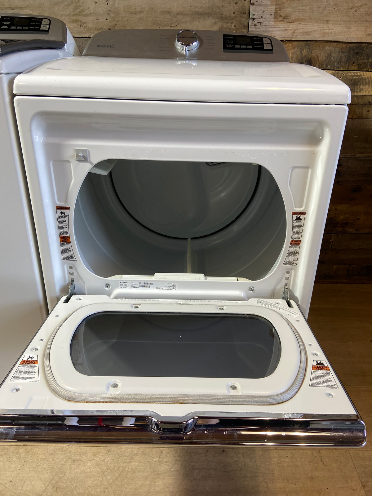Maytag Extra Power Large Capacity Washer & Dryer Set (Agitator)
