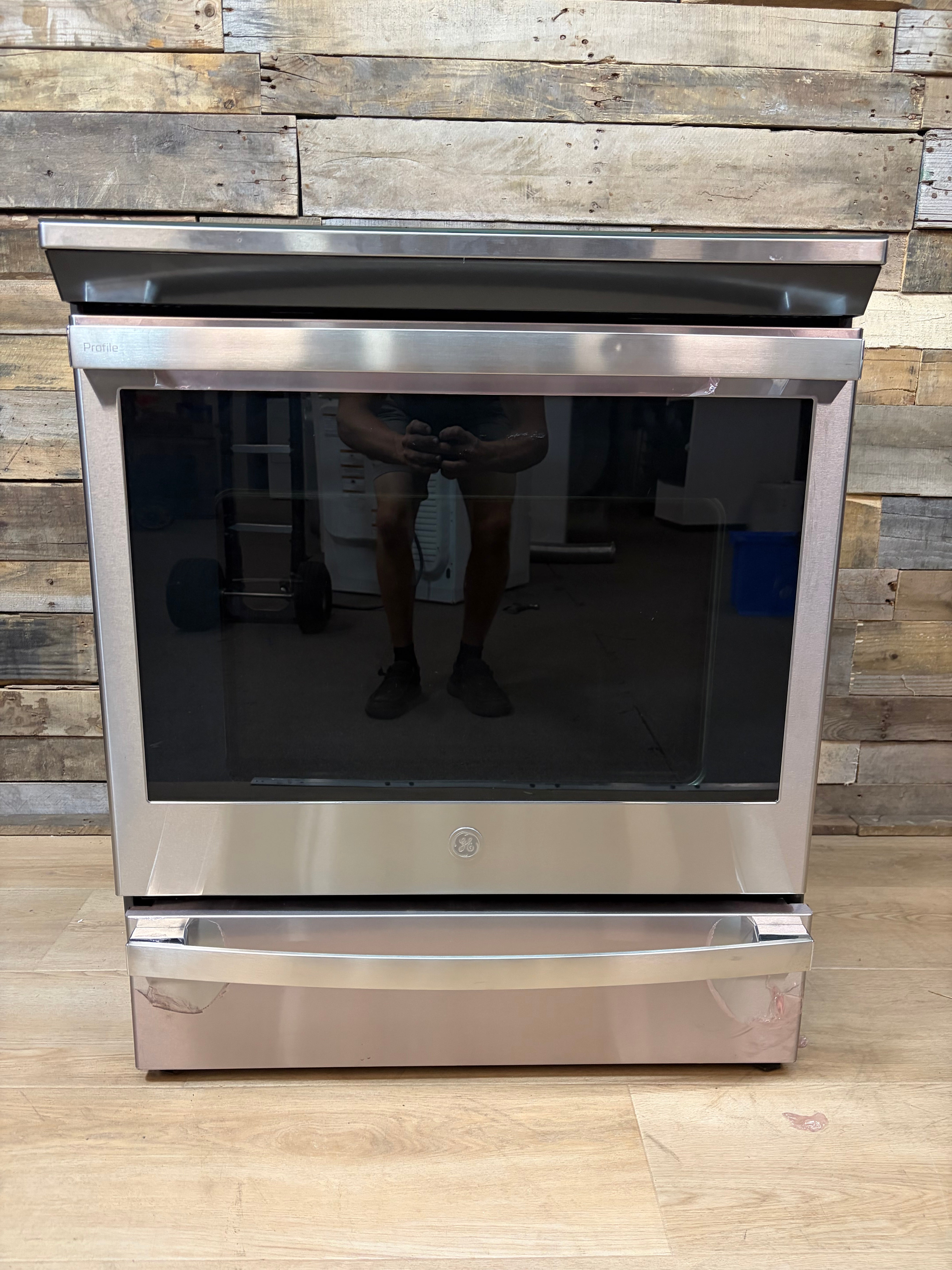 GE Profile™ 30" Fingerprint Resistant Stainless Steel Slide In Induction Range