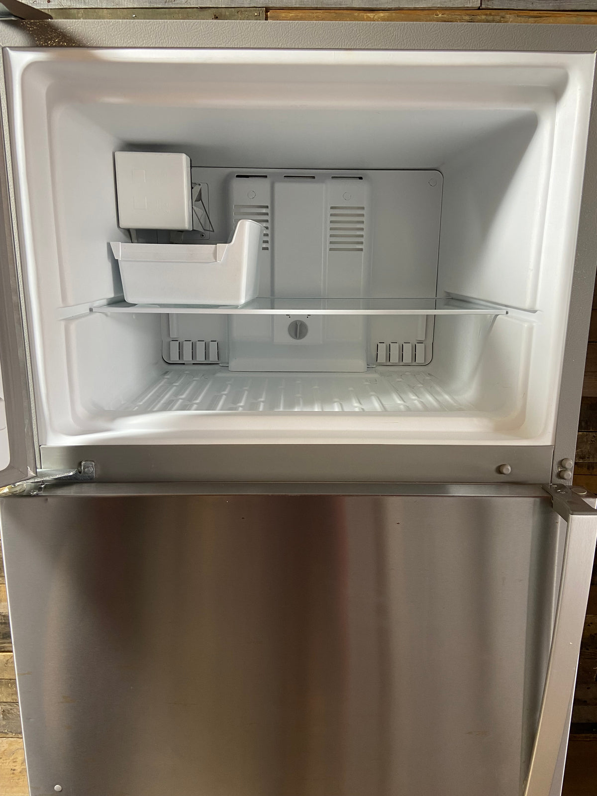 Whirlpool 30” Stainless Steel Top/Bottom Refrigerator With Ice Maker