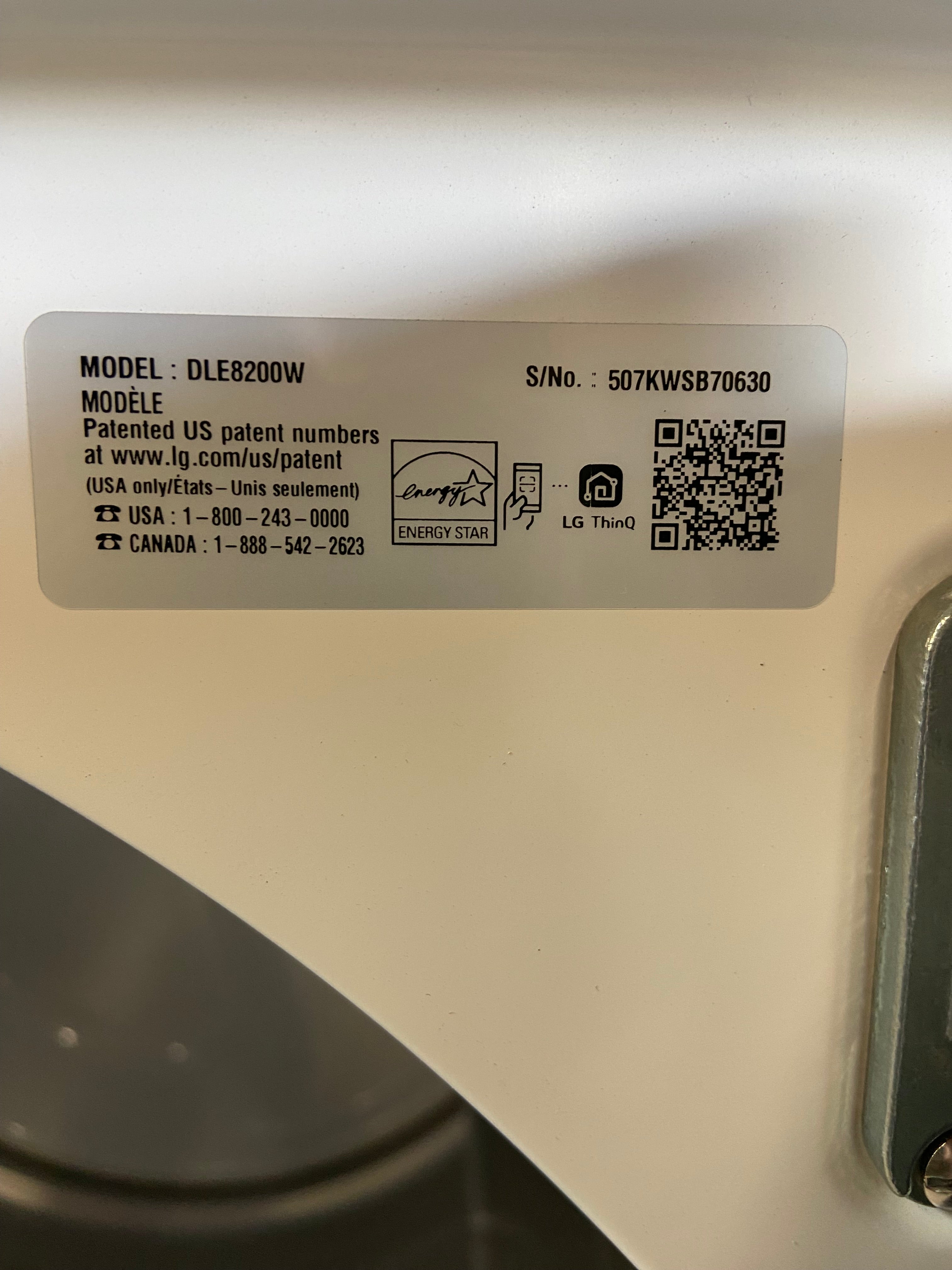 LG THINQ Washer & Electric Dryer Set – White