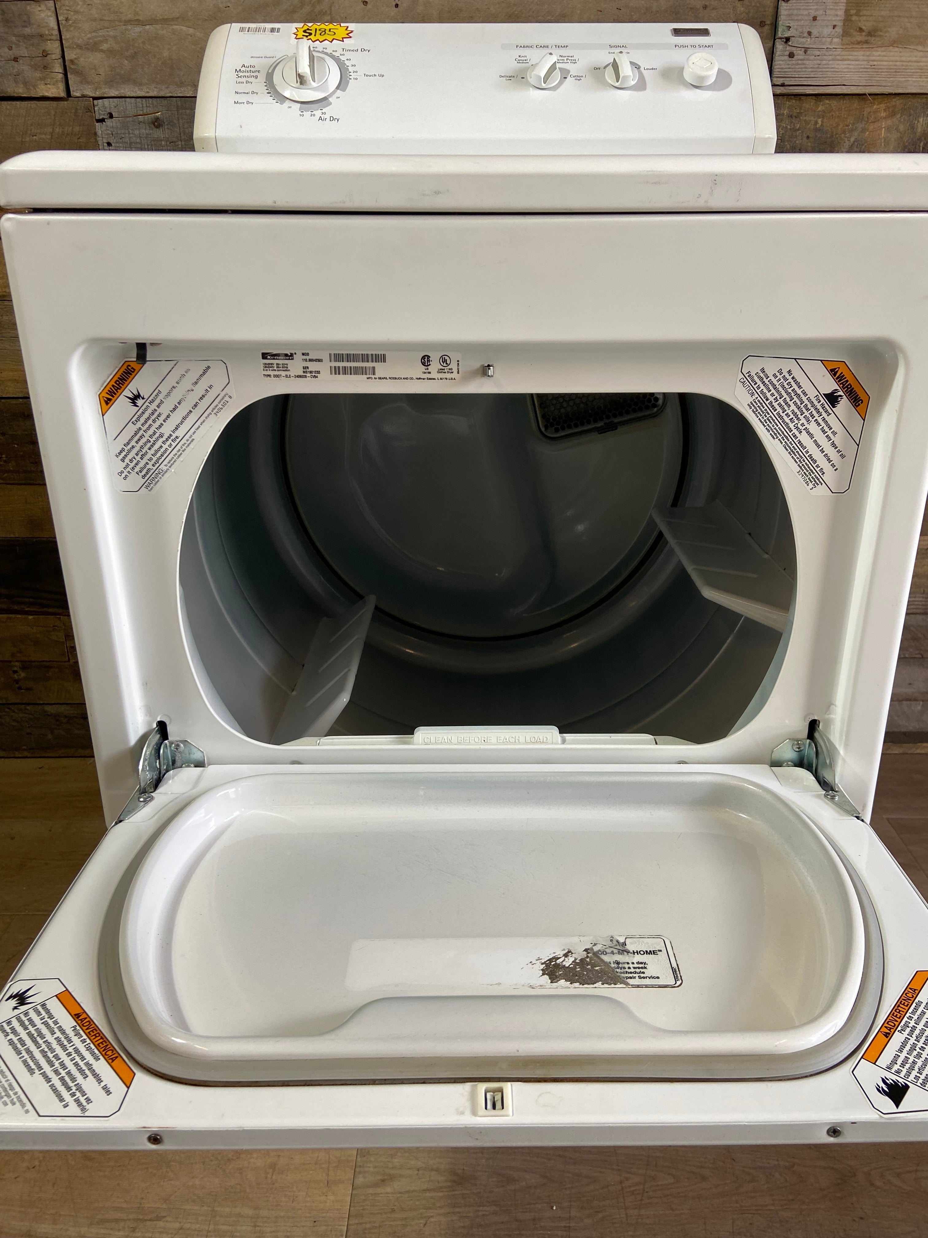 Kenmore White Dryer
