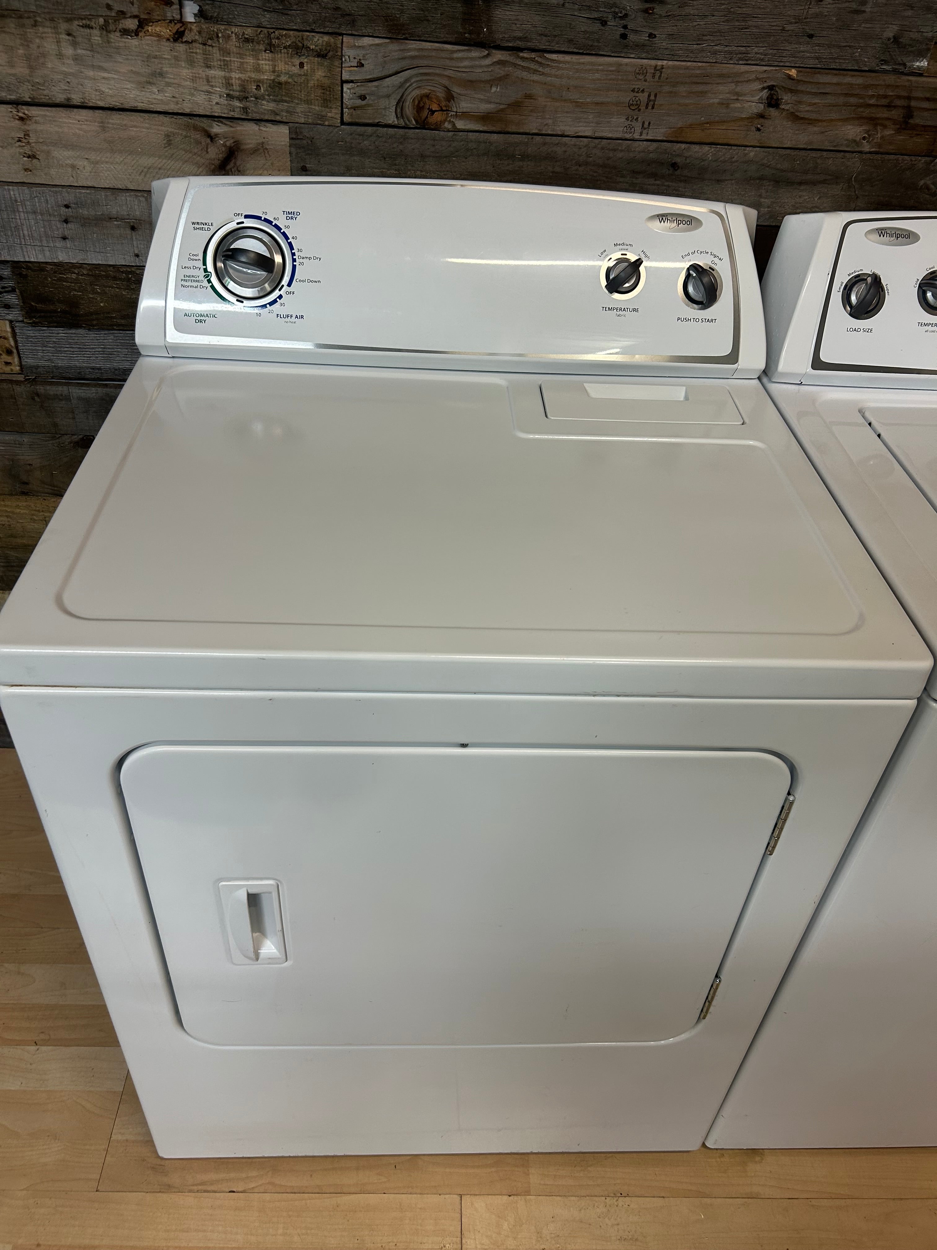 Whirlpool White Top Load Set